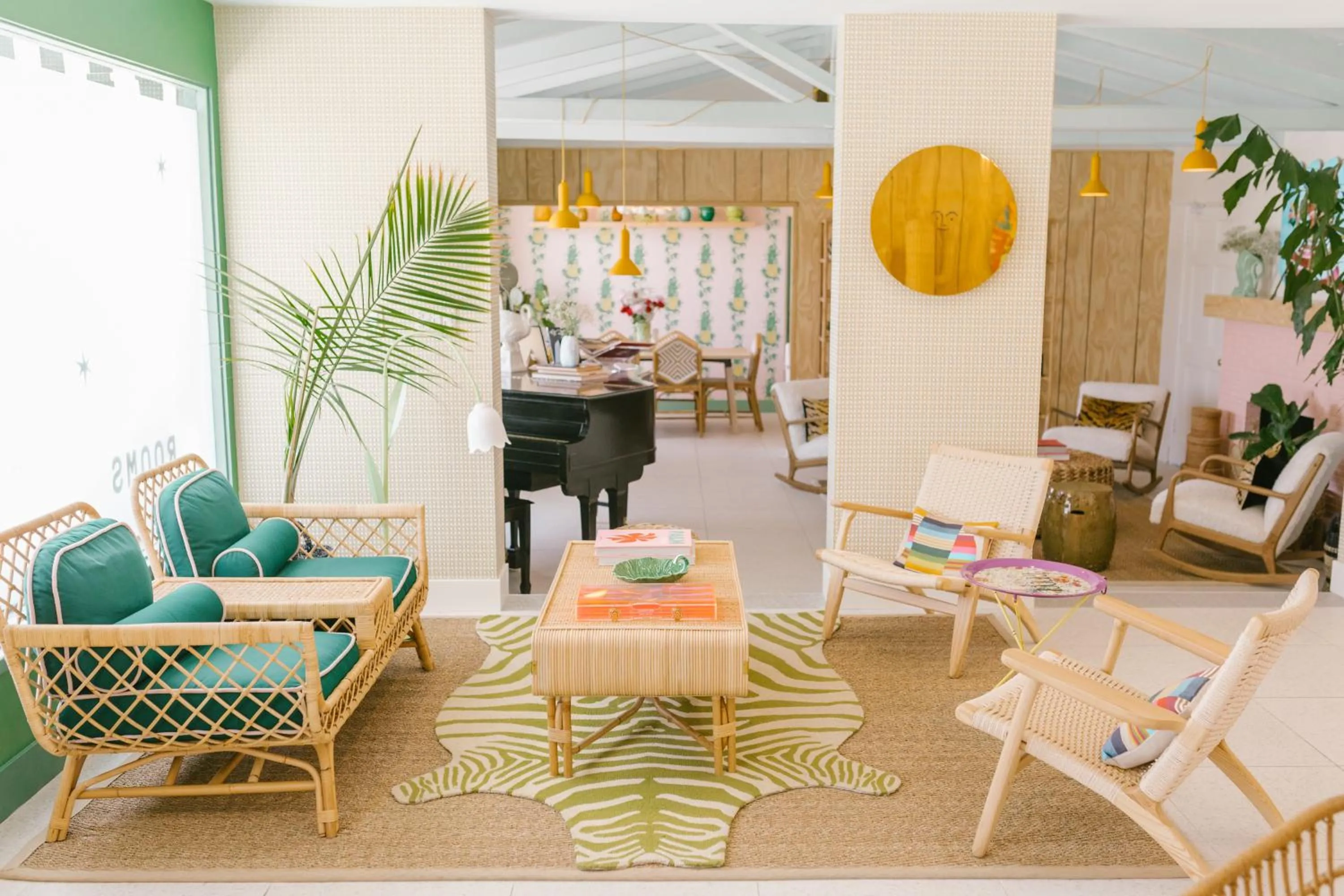 Lobby or reception in Les Cactus