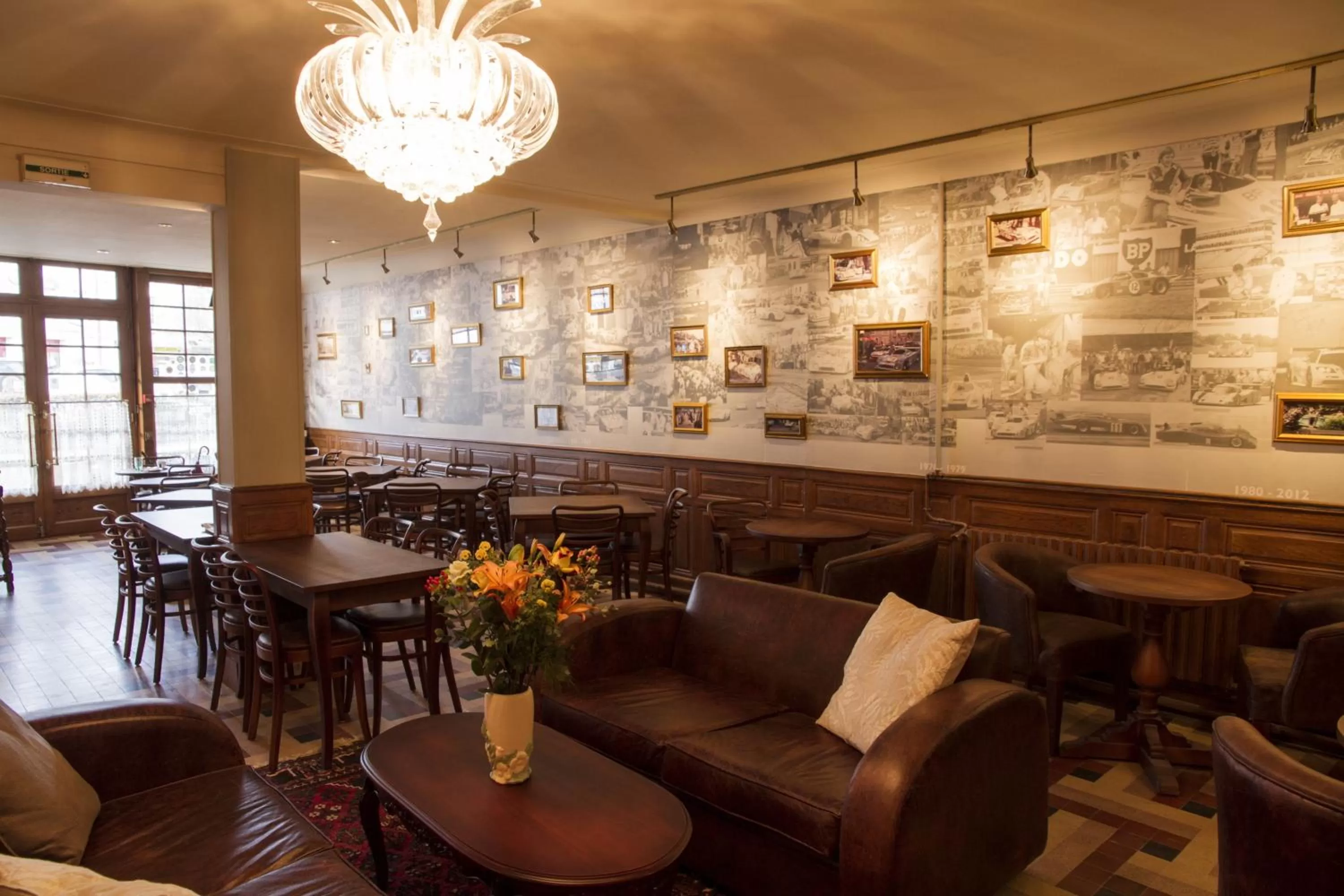 Bedroom in Logis Hotel De France