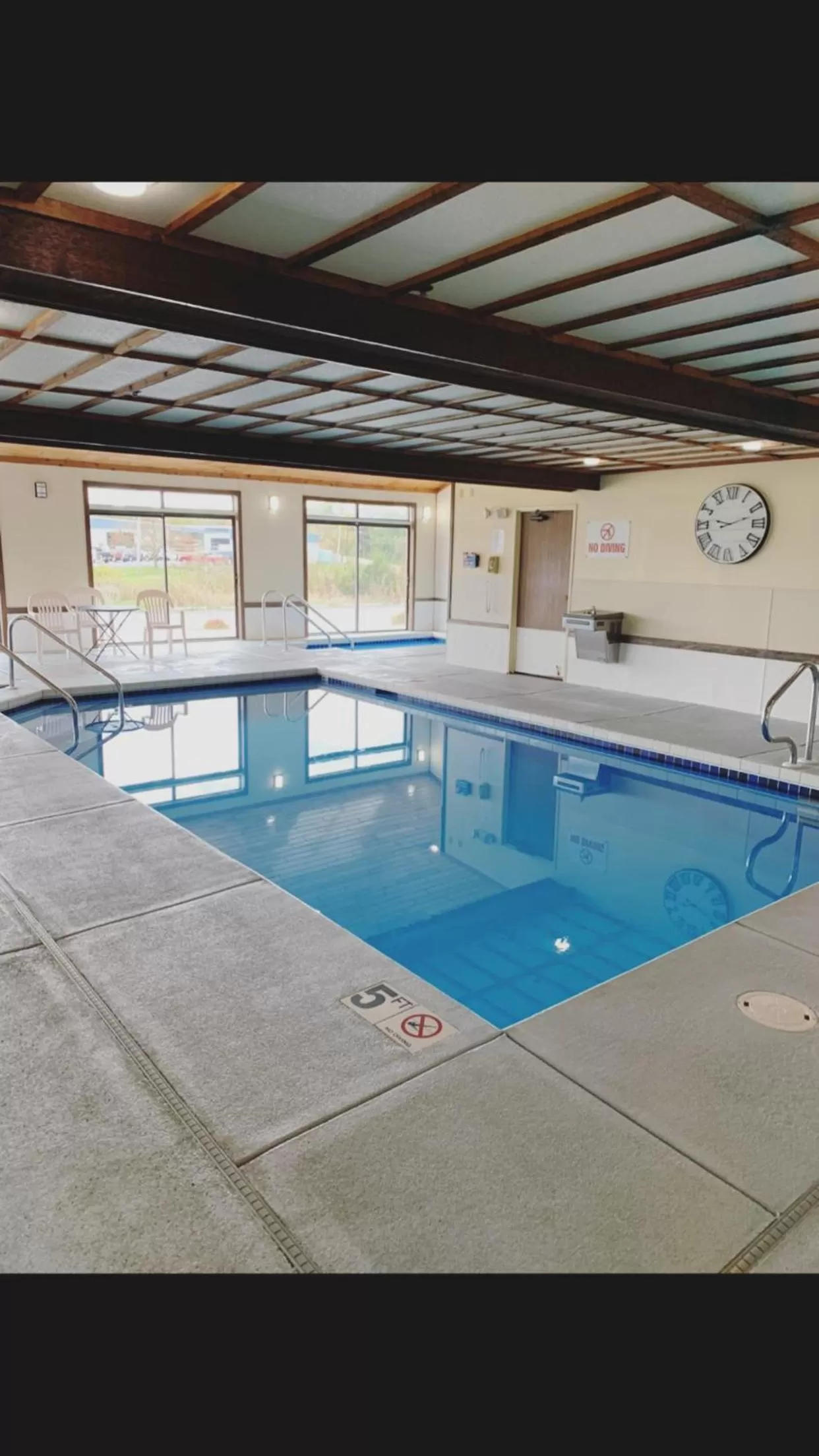 Swimming pool in Super 8 by Wyndham Watertown WI