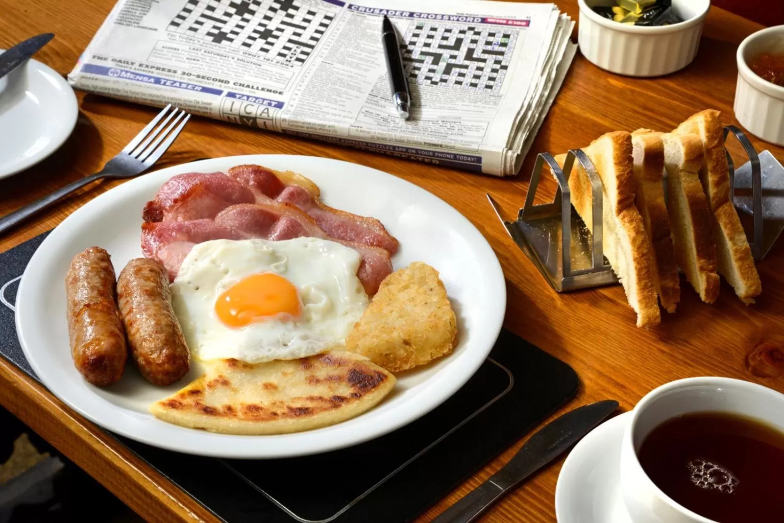 English/Irish breakfast in The Farmers Inn