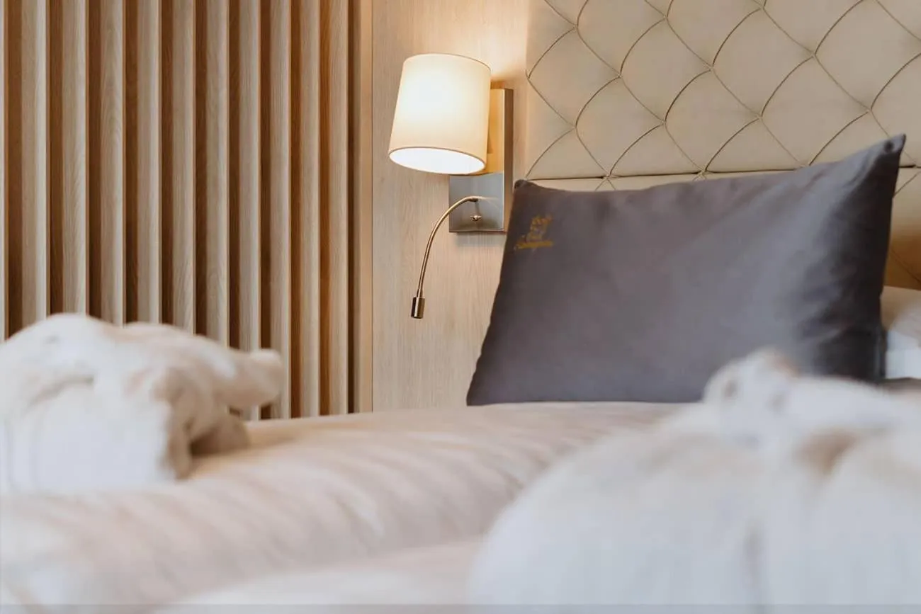 Bedroom, Bed in Hotel Rosengarten