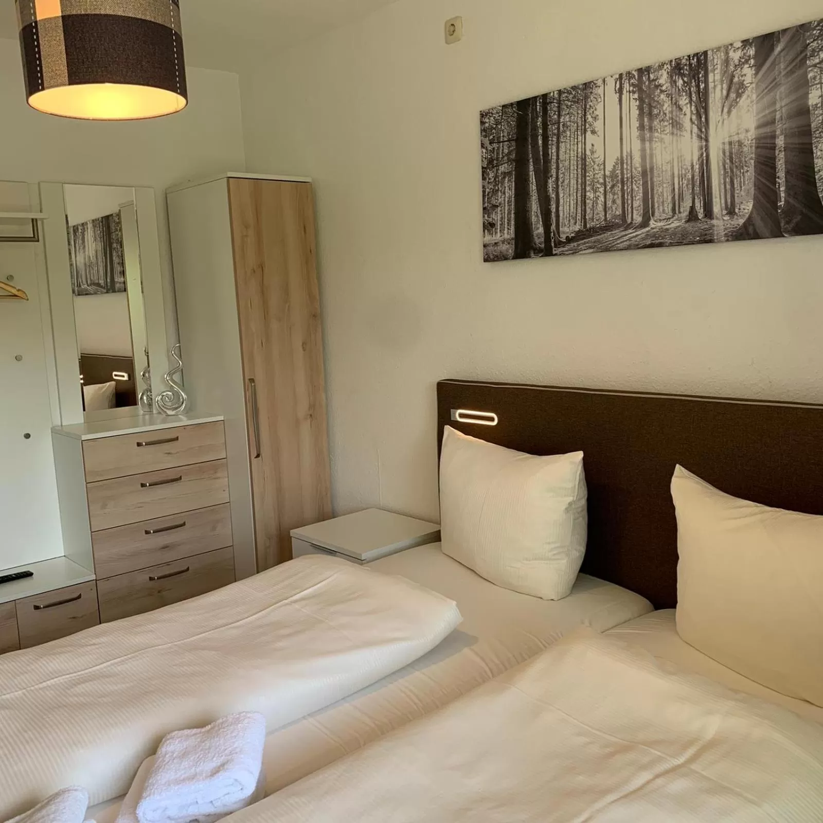 Bed in Hotel Bispinger Hof