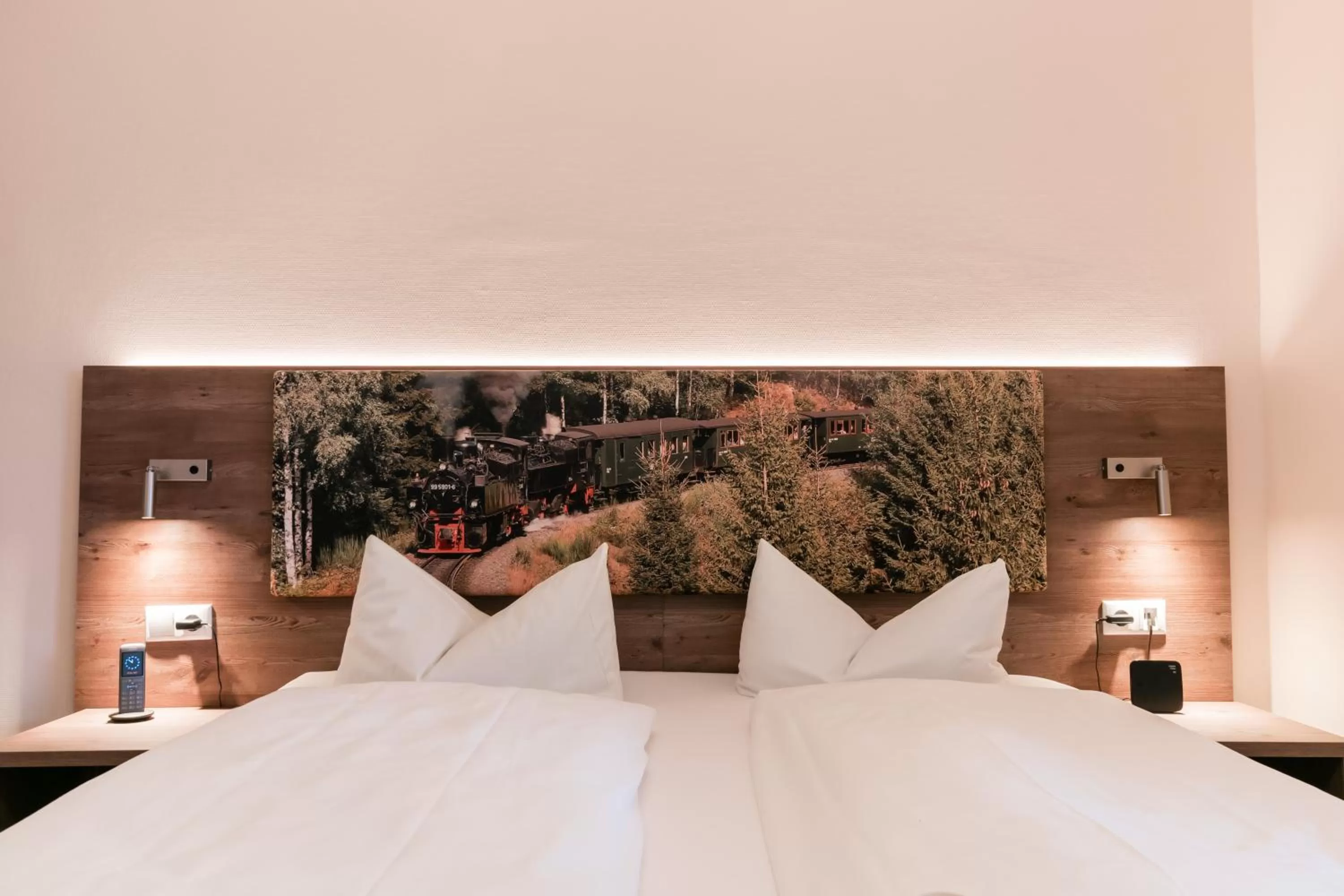 Bed in Familien Apartmenthotel Panoramic