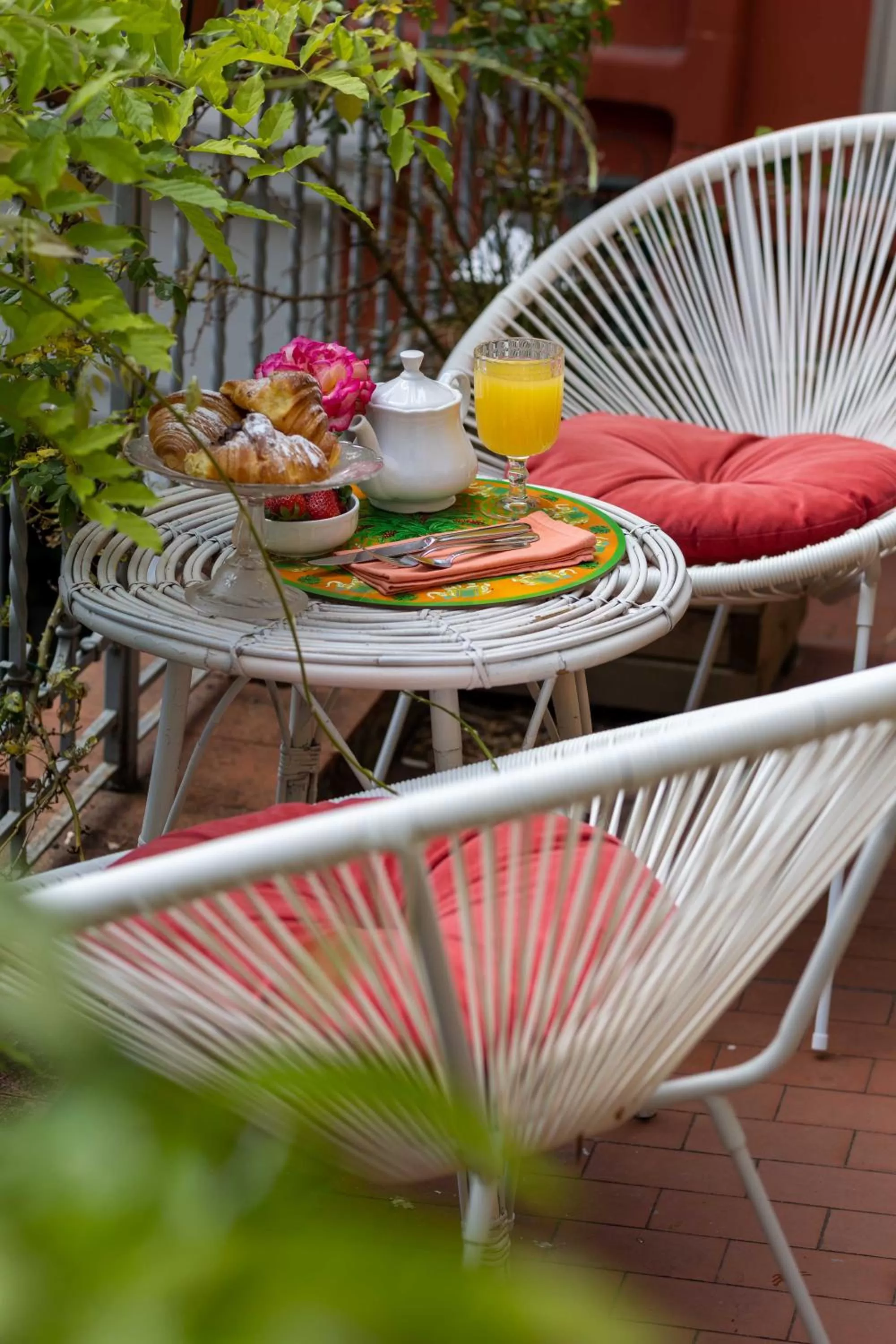 Balcony/Terrace in Secret Garden Firenze B&B