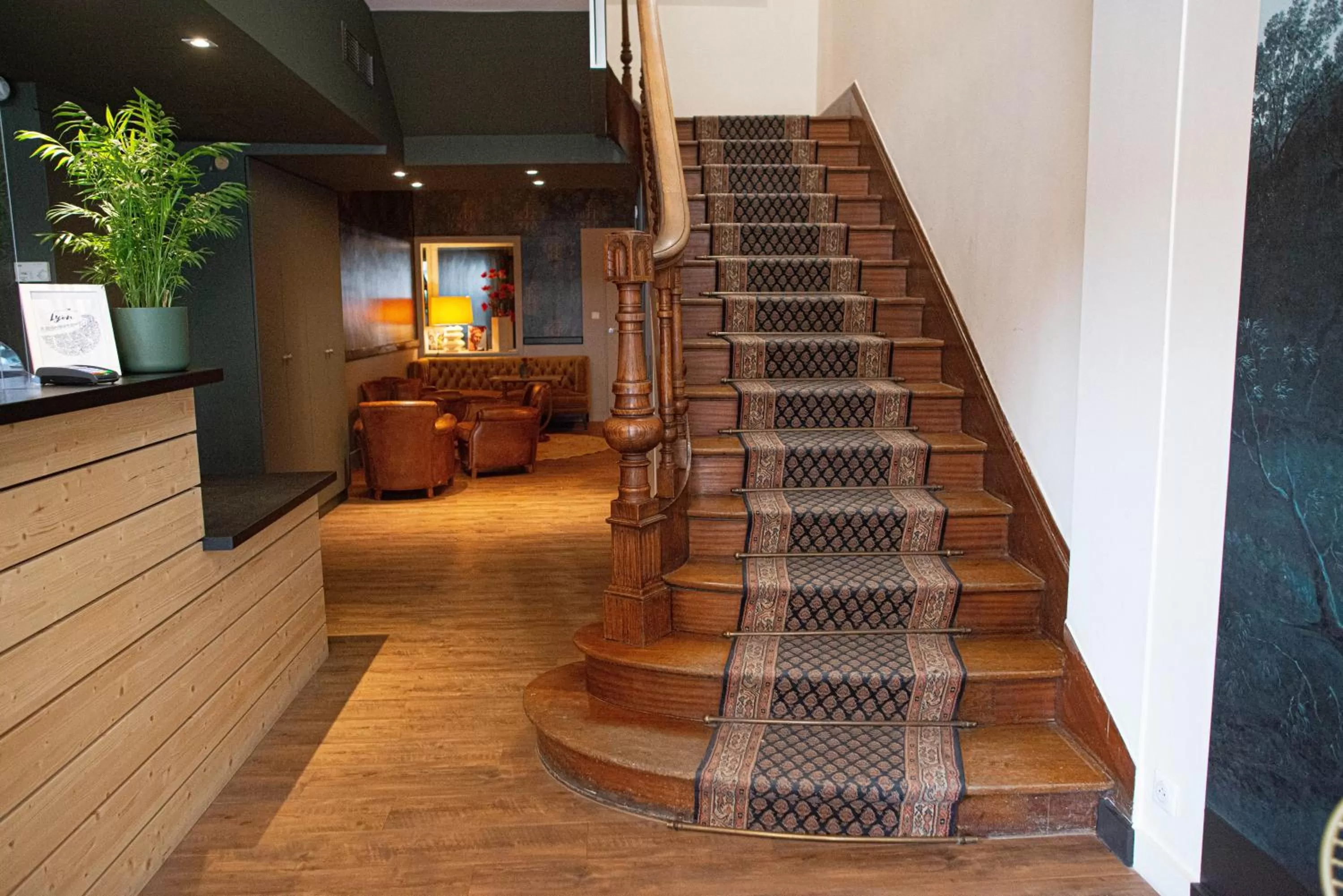 Lobby or reception in Hotelo Lyon Ainay