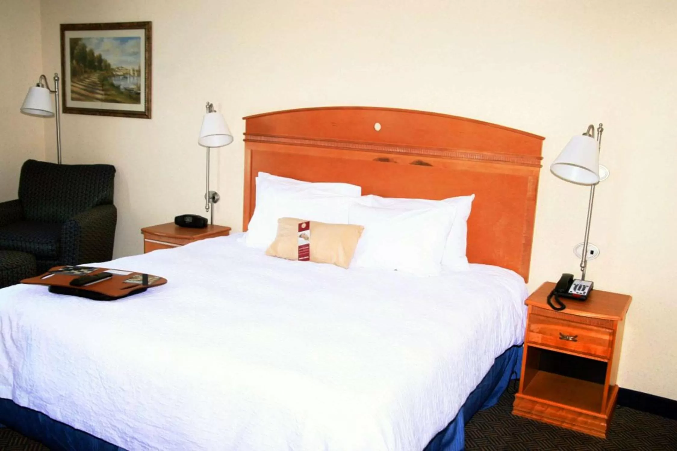 Bed in Hampton Inn Dallas-Rockwall