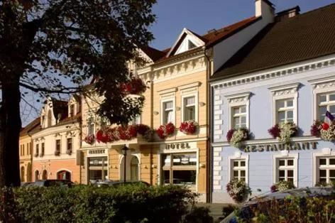 Property Building in Hotel Restaurant Modrá Hvězda