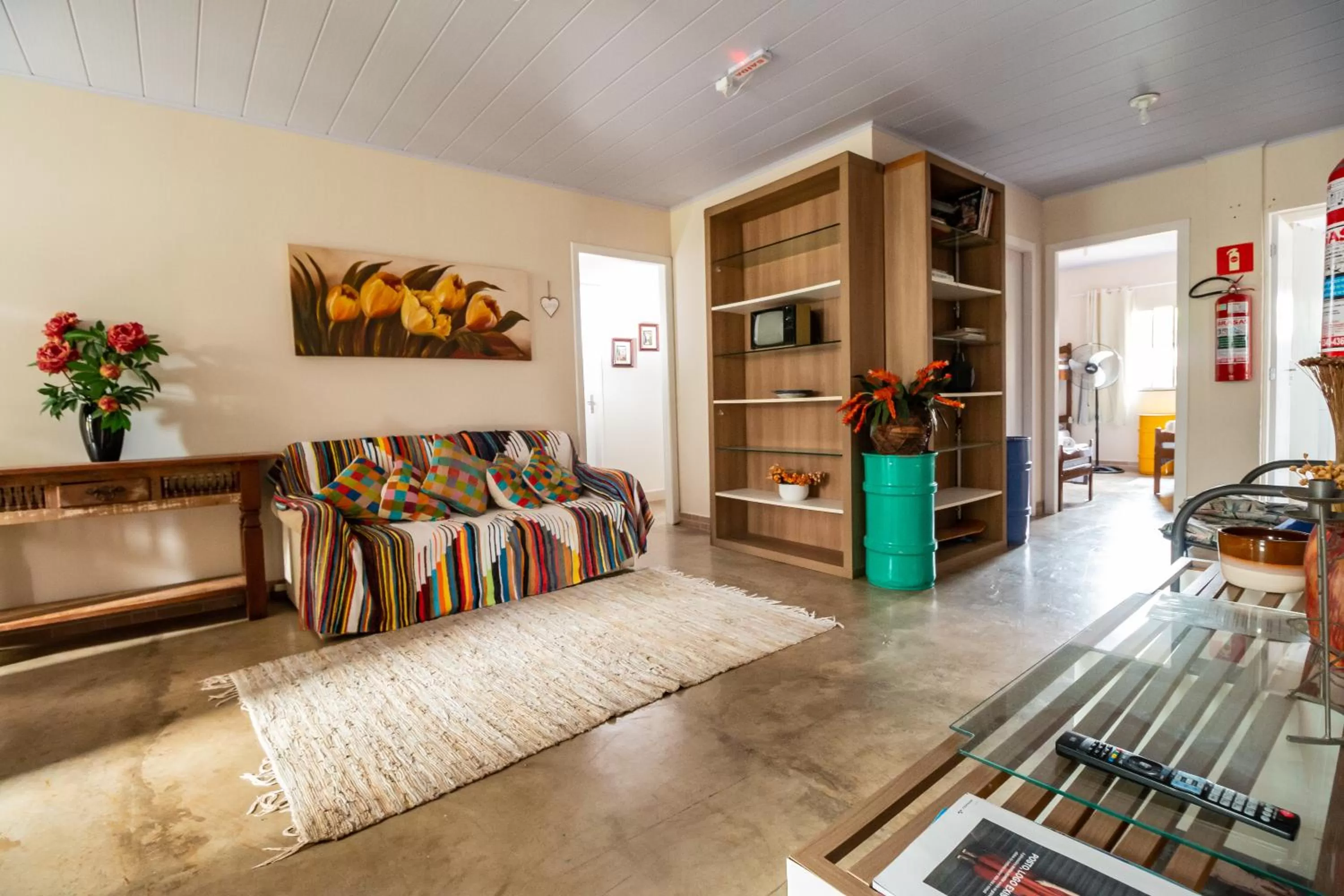 Seating Area in A Casa Morro do Moreno
