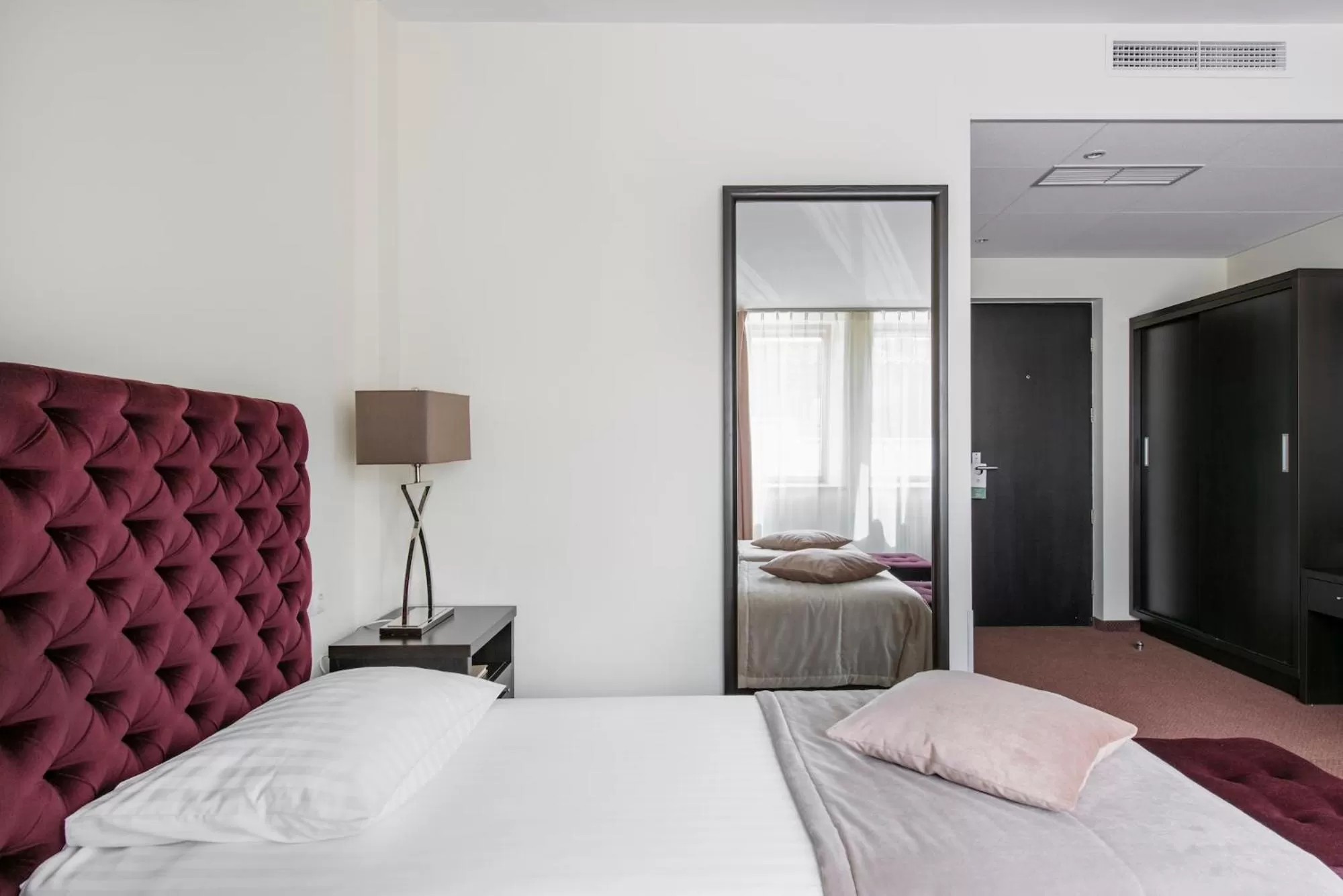 Bed in Amberton Cathedral Square Hotel Vilnius