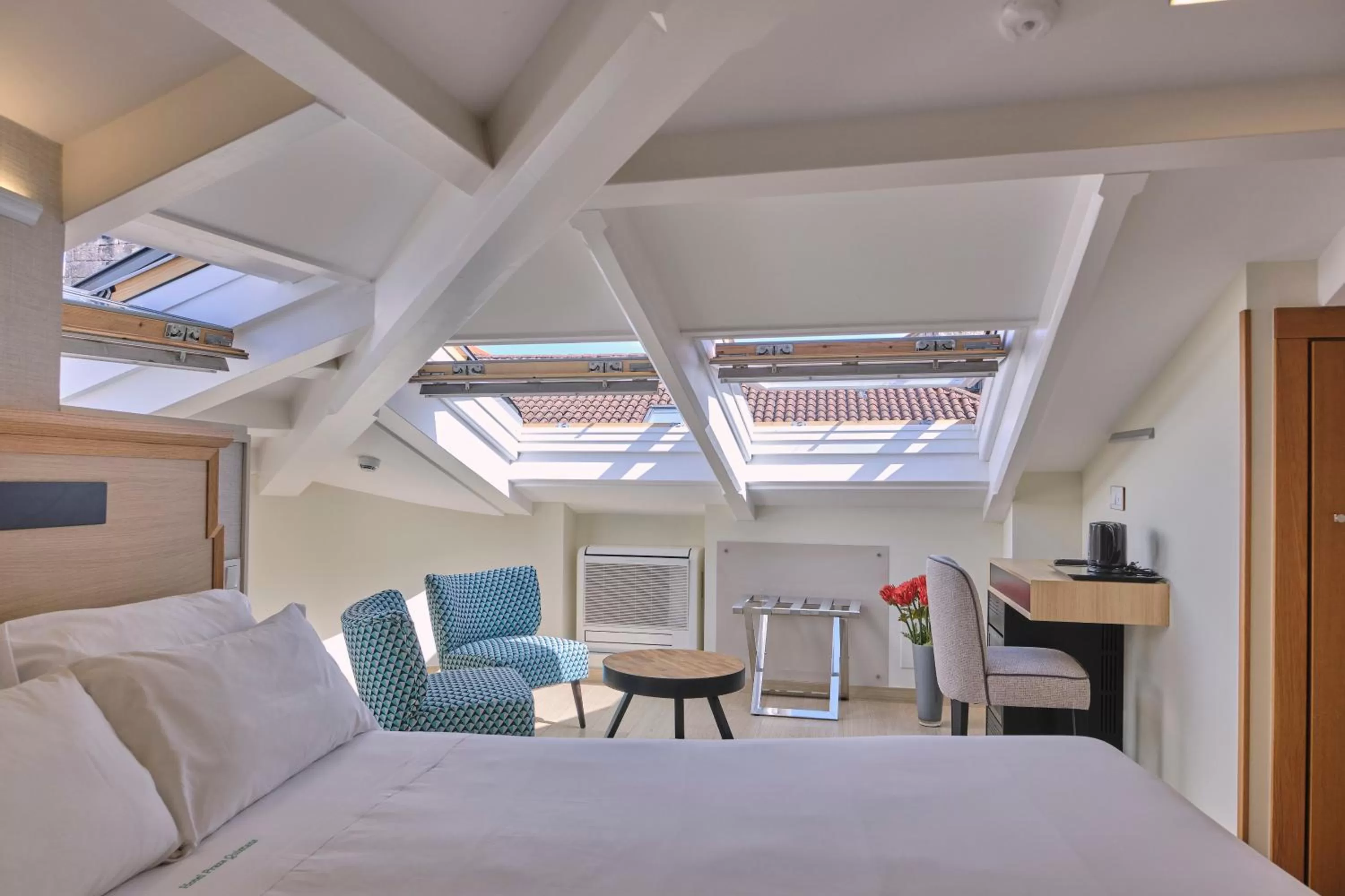 Bed in Hotel Praza Quintana