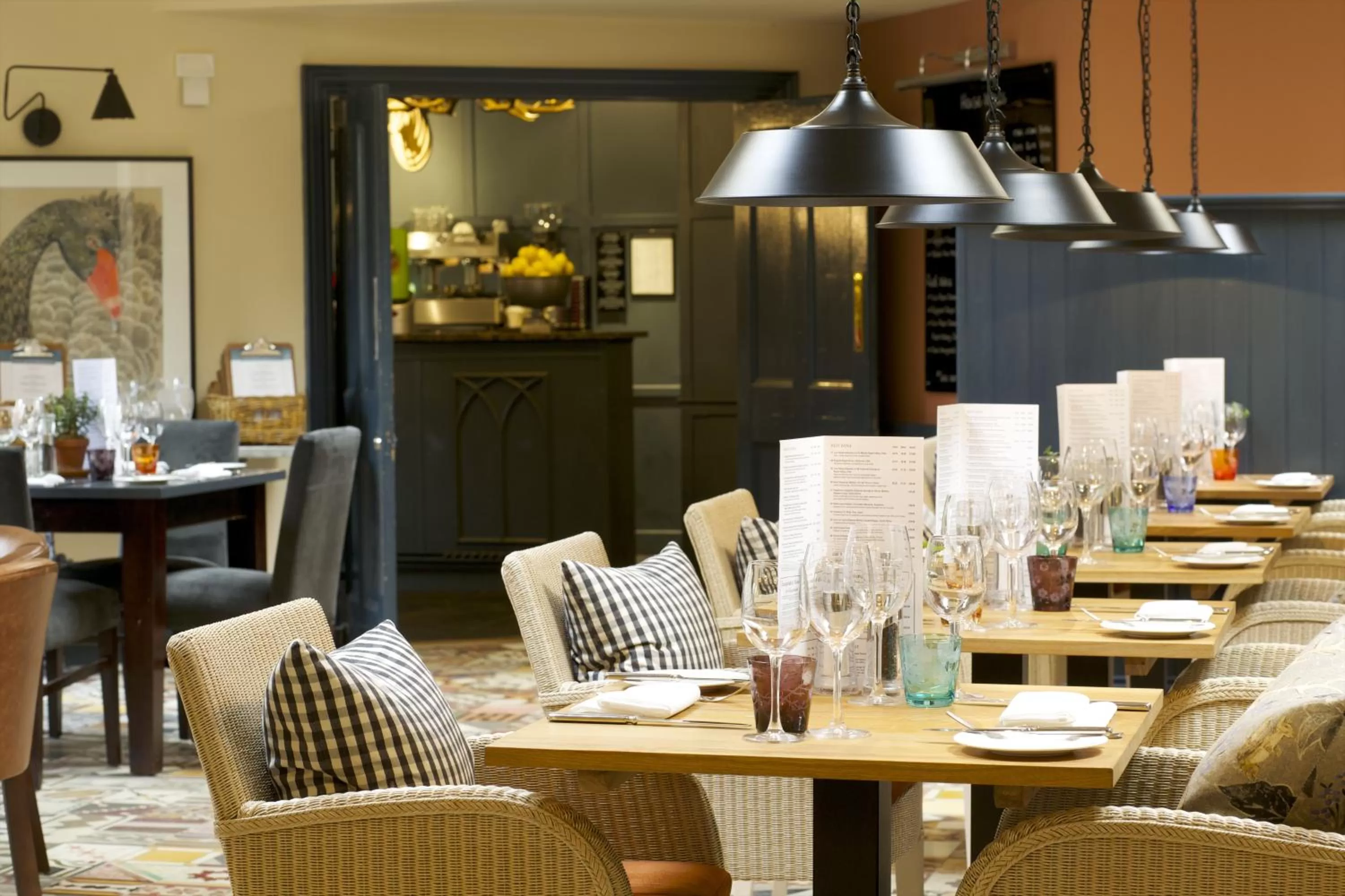 Restaurant/places to eat in The Swan Hotel