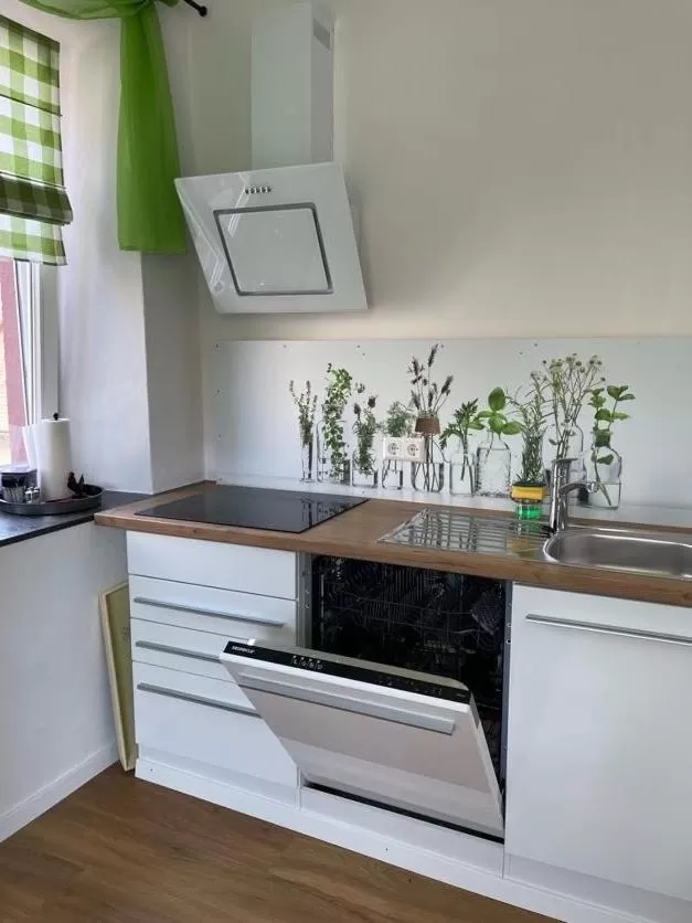 Kitchen/Kitchenette in zum Schwanen Garni