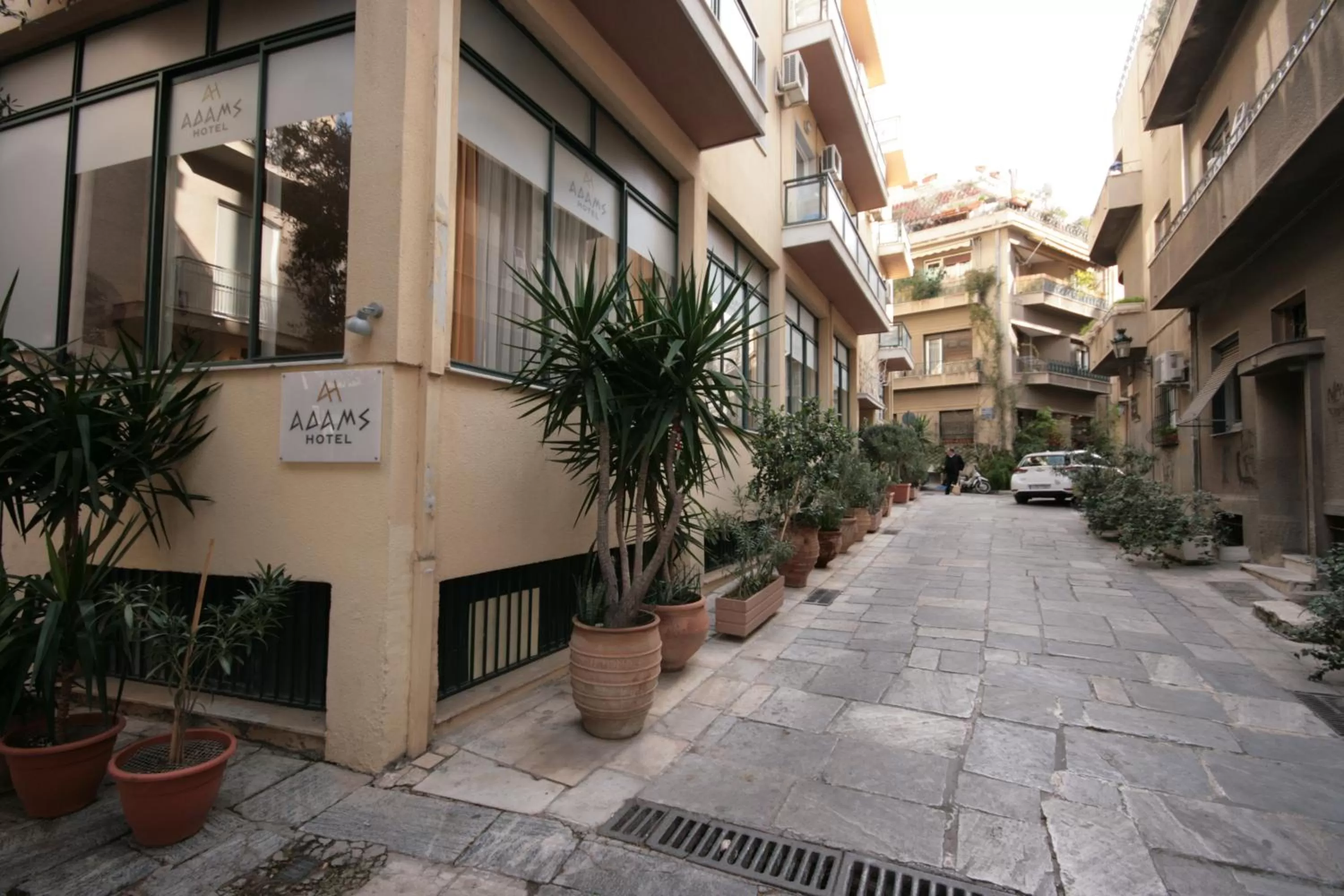 Facade/entrance in Adams Hotel