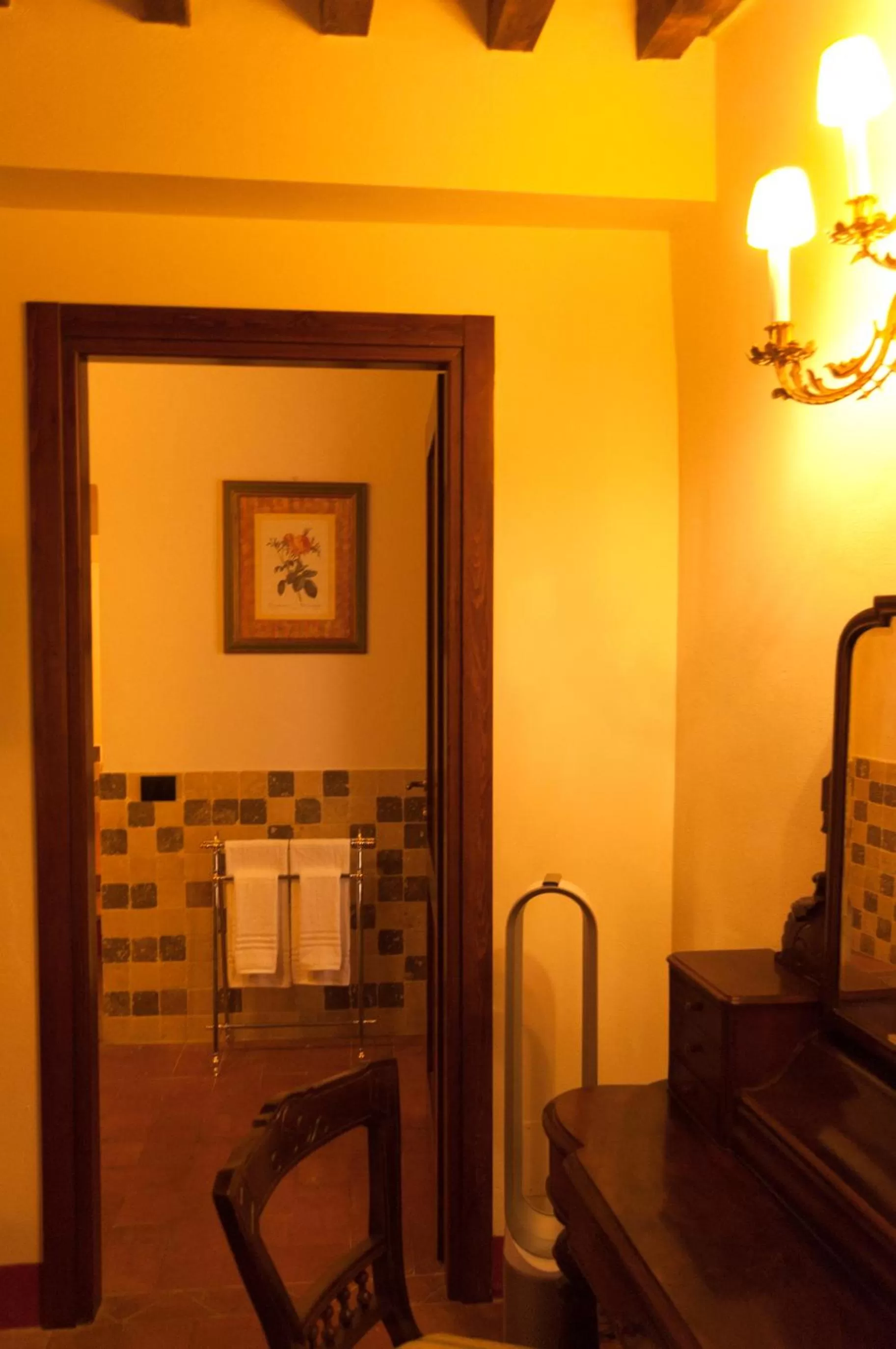 Bedroom in Palazzo Benucci