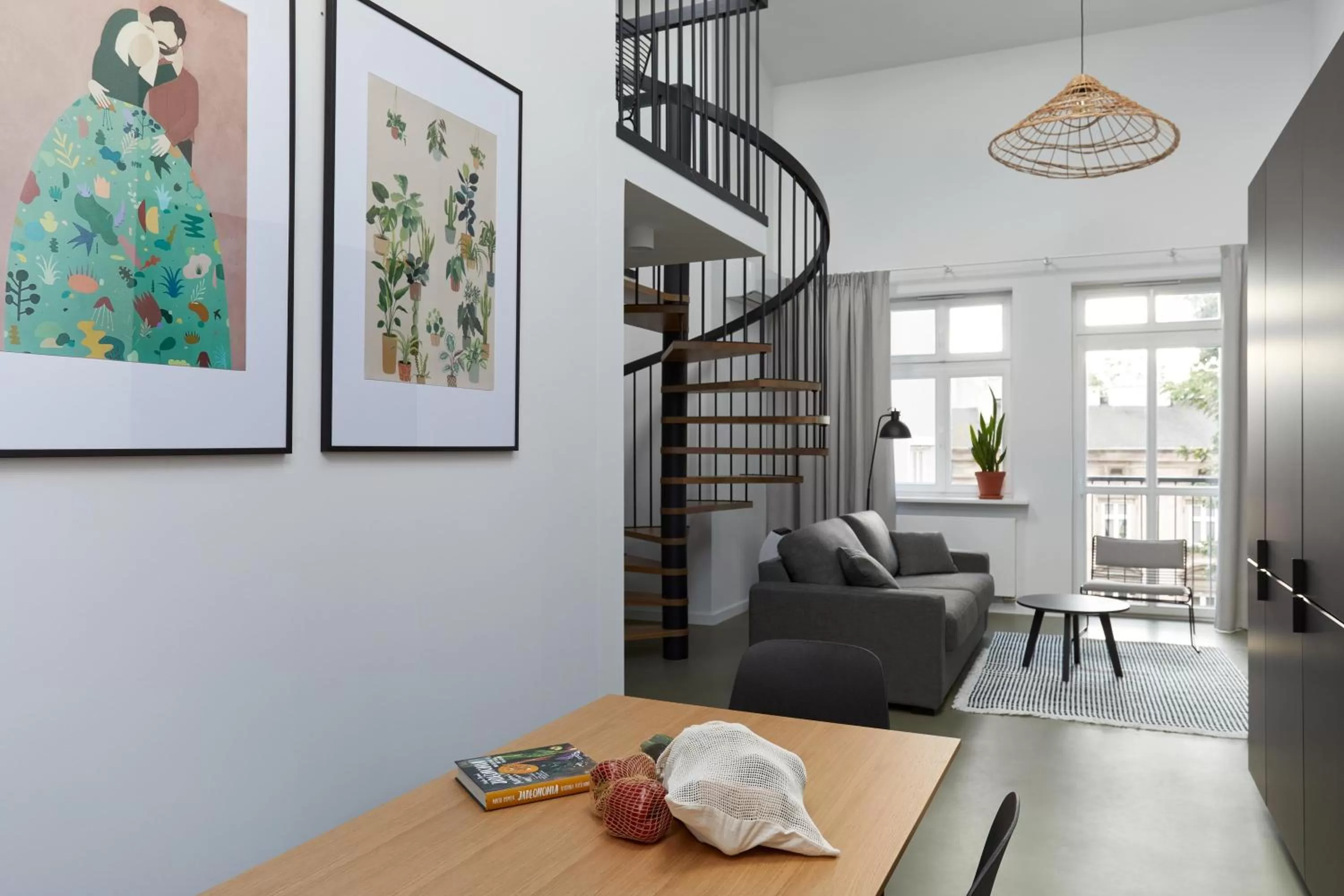 Living room in PLANTONIA Aparthotel