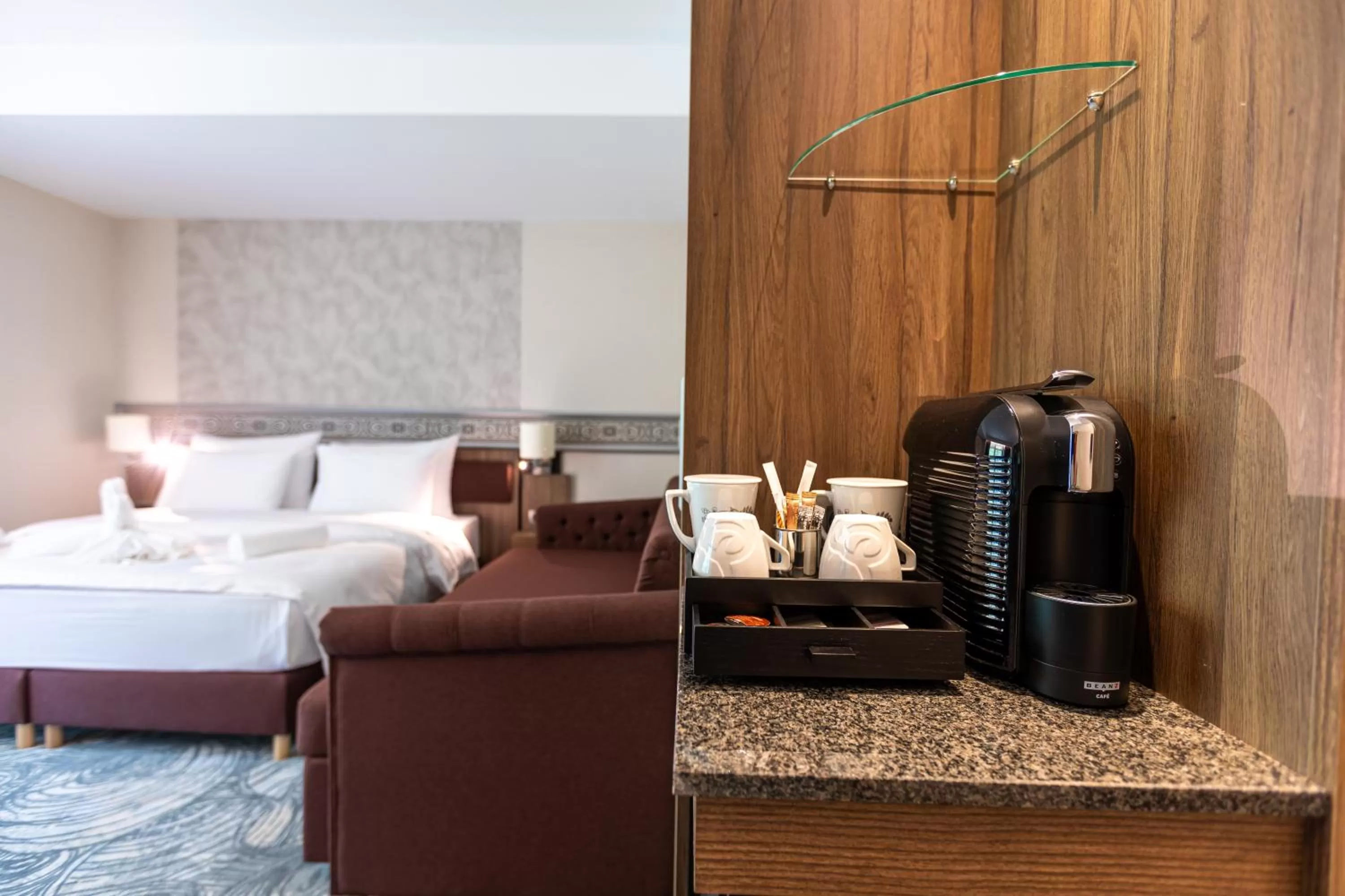 Bedroom in HOTEL CRYSTAL WELLNESS & SPA superior