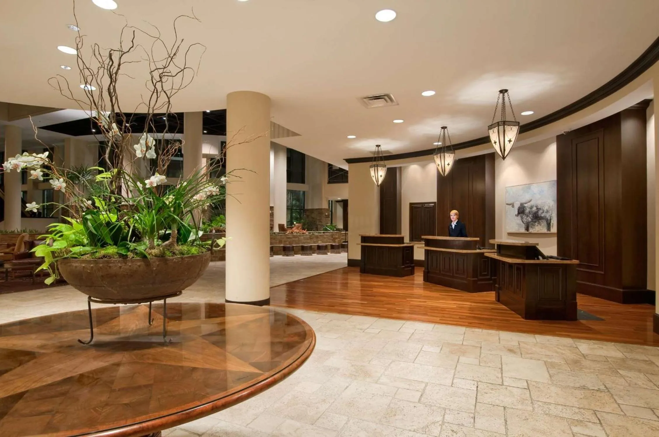 Lobby or reception in Embassy Suites San Antonio Riverwalk-Downtown