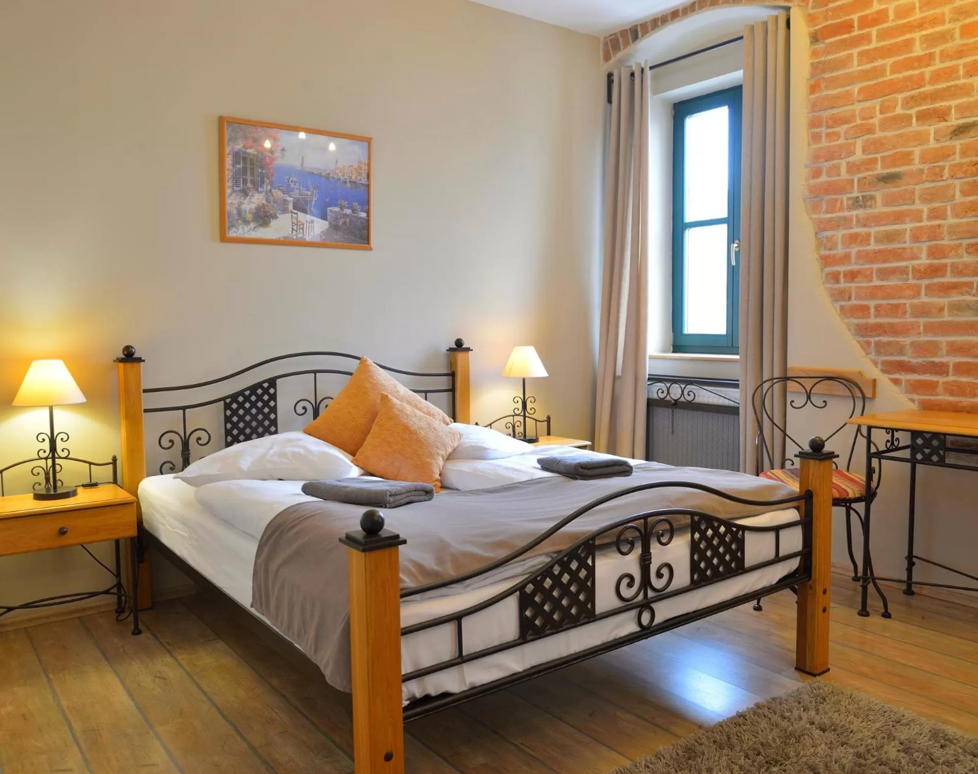 Bed in Hotel and restaurant Via Ironia