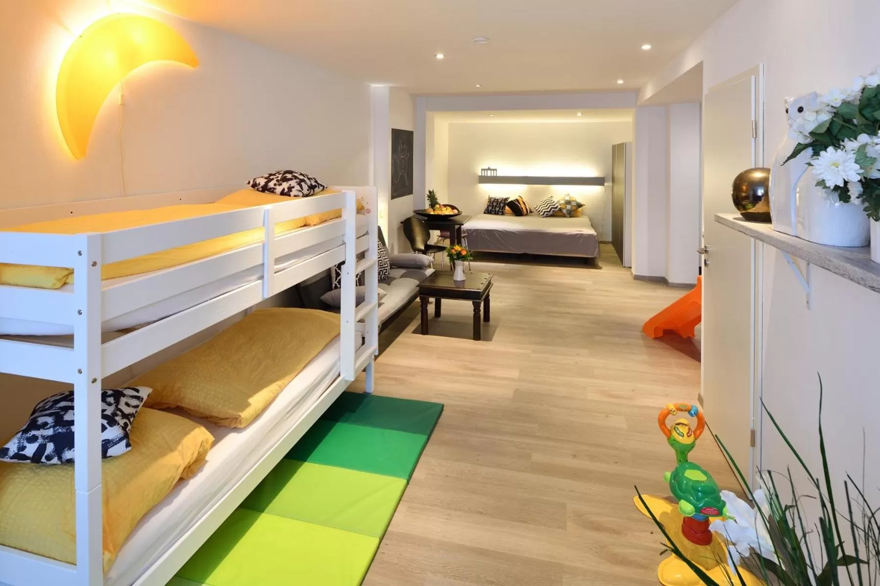 Bed in Ford Apartment Bremen City Center