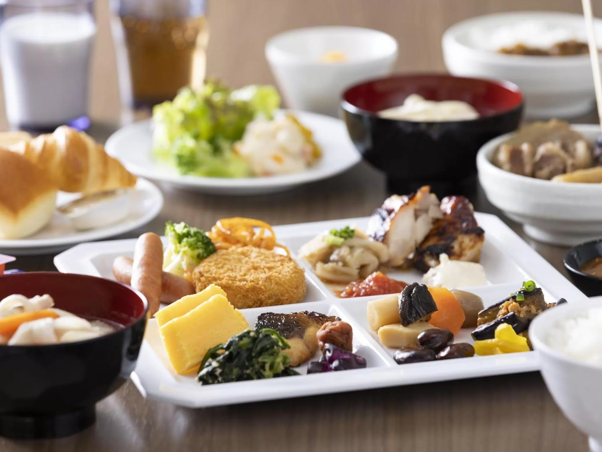 Breakfast in KOKO HOTEL Takamatsu - formerly Hotel Wing Takamatsu