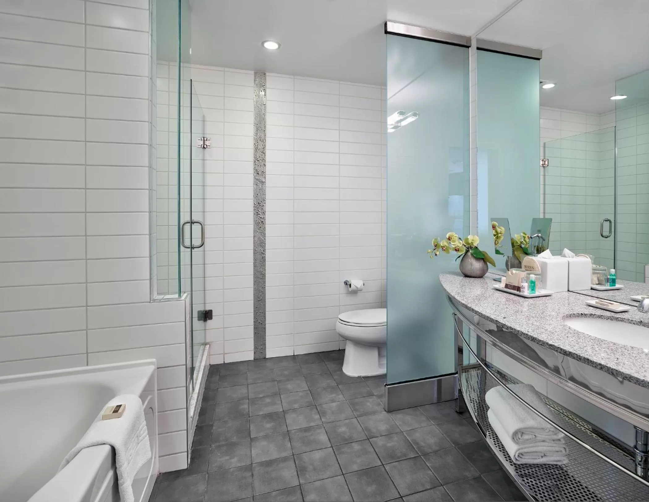 Bathroom in Matrix Hotel