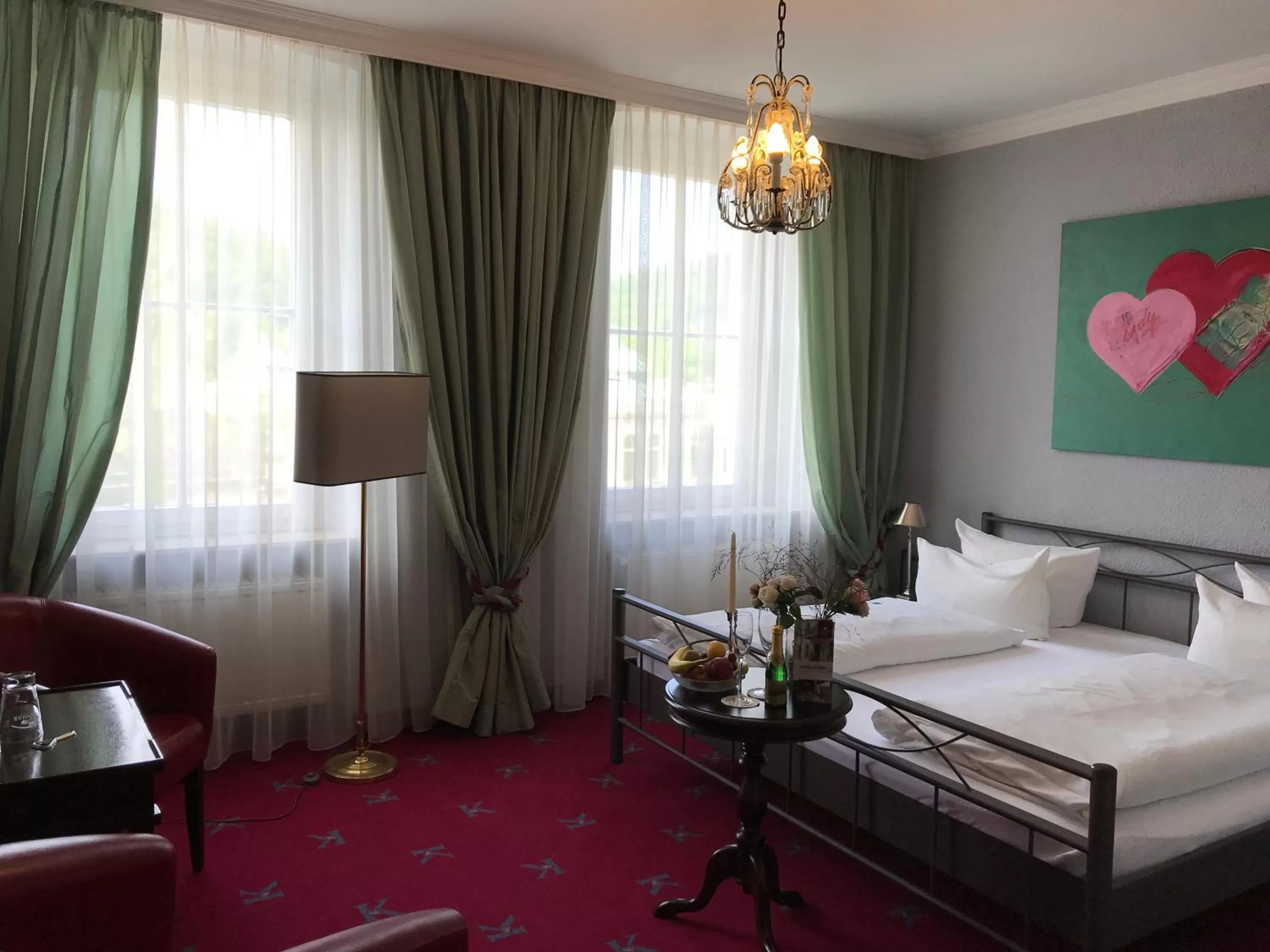 Bed in Hotel Krone am Park