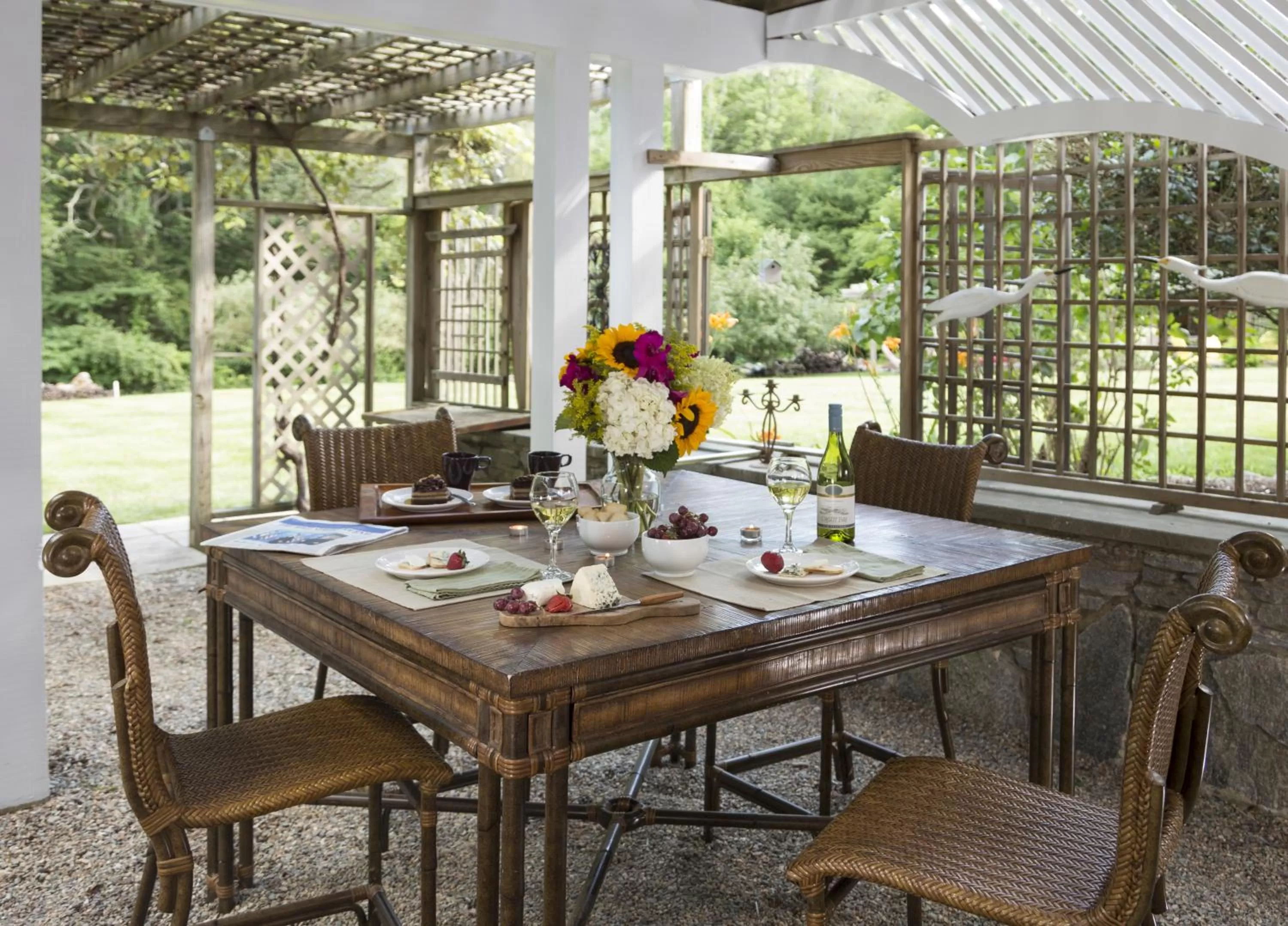 Garden in Abbey's Lantern Hill Inn
