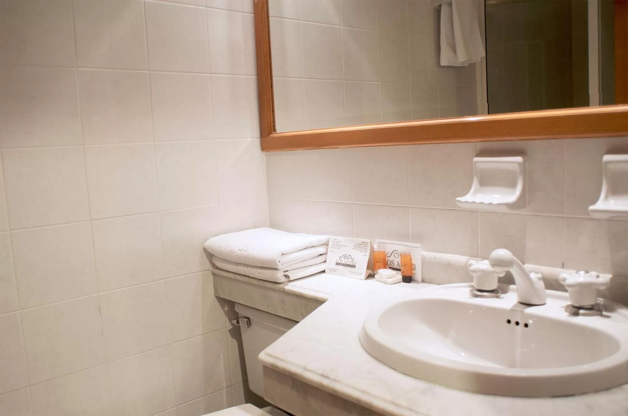 towels in Apartaestudios Los Andes