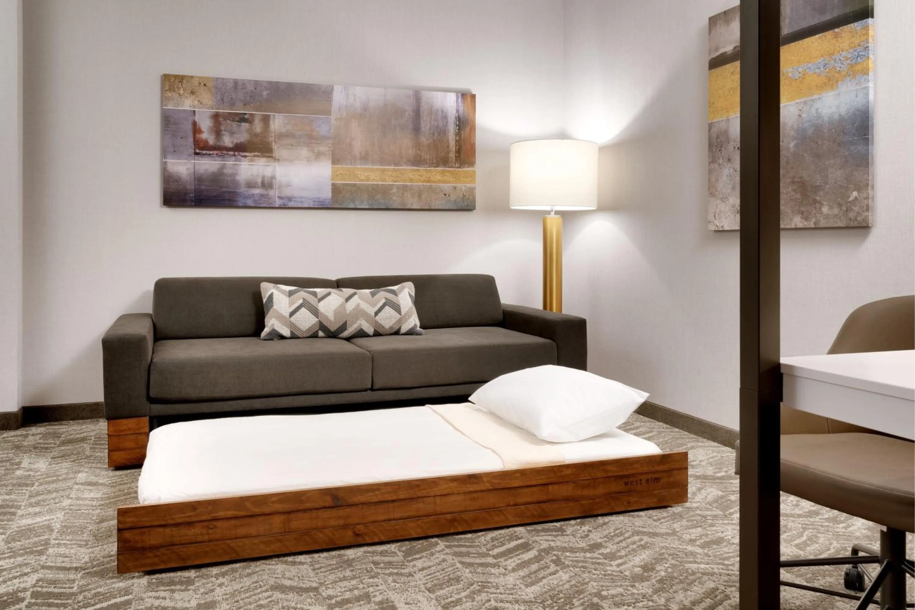 Photo of the whole room, Bed in SpringHill Suites by Marriott Phoenix Scottsdale