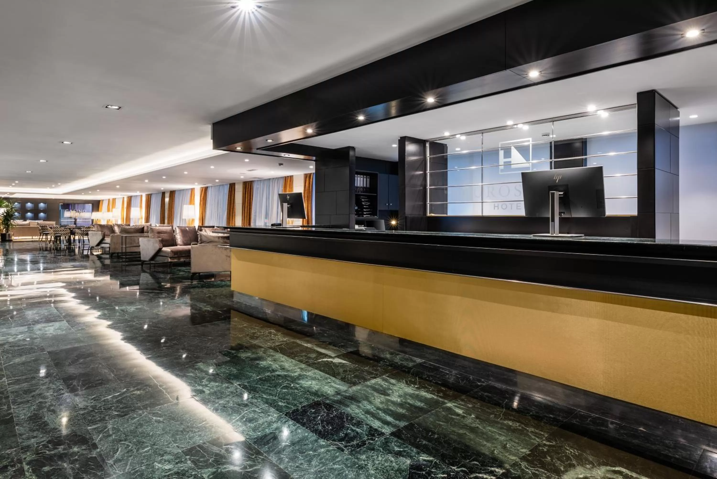 Lobby or reception in Eurostars Atlántico