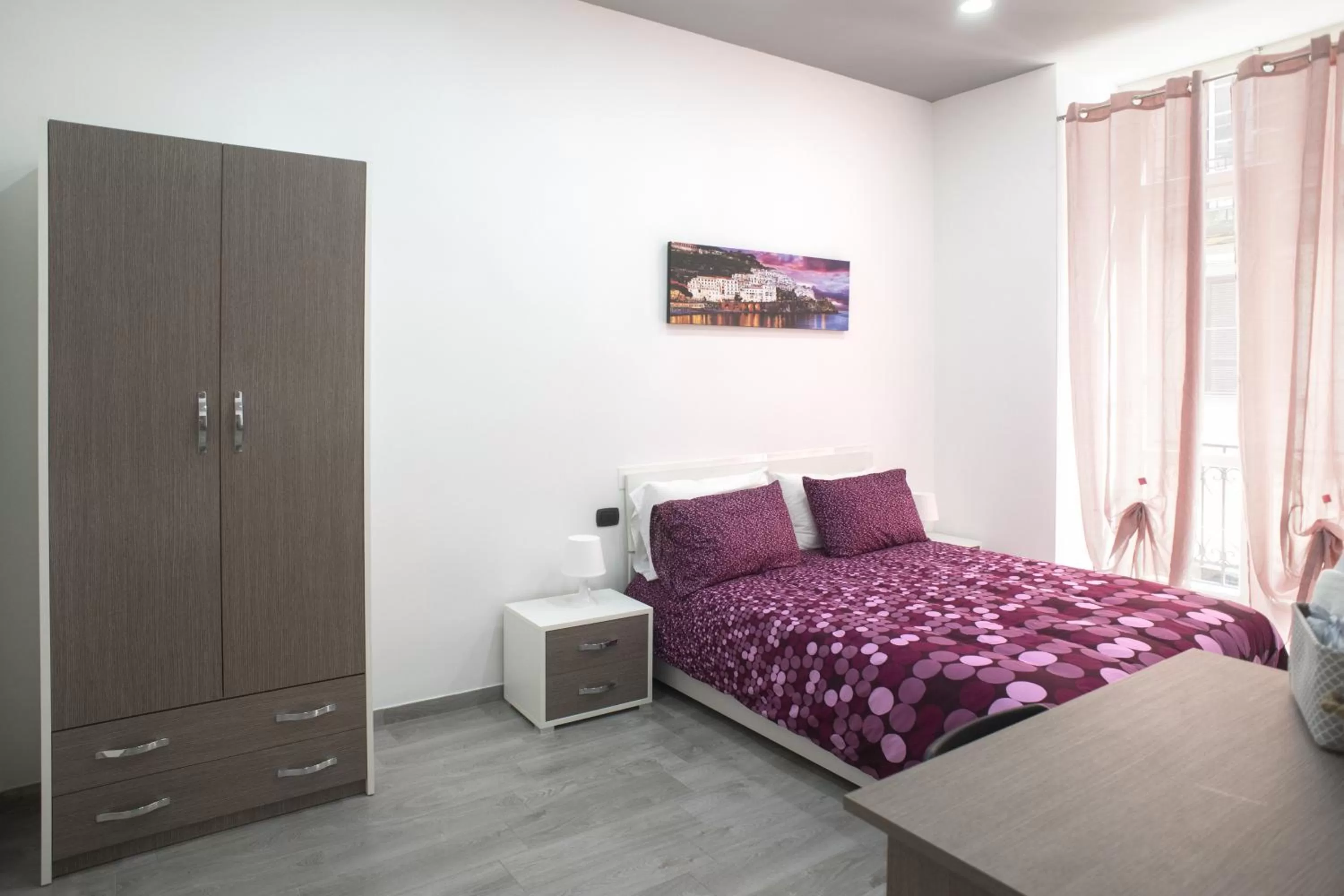 Shower, Bed in La Casa di Luna