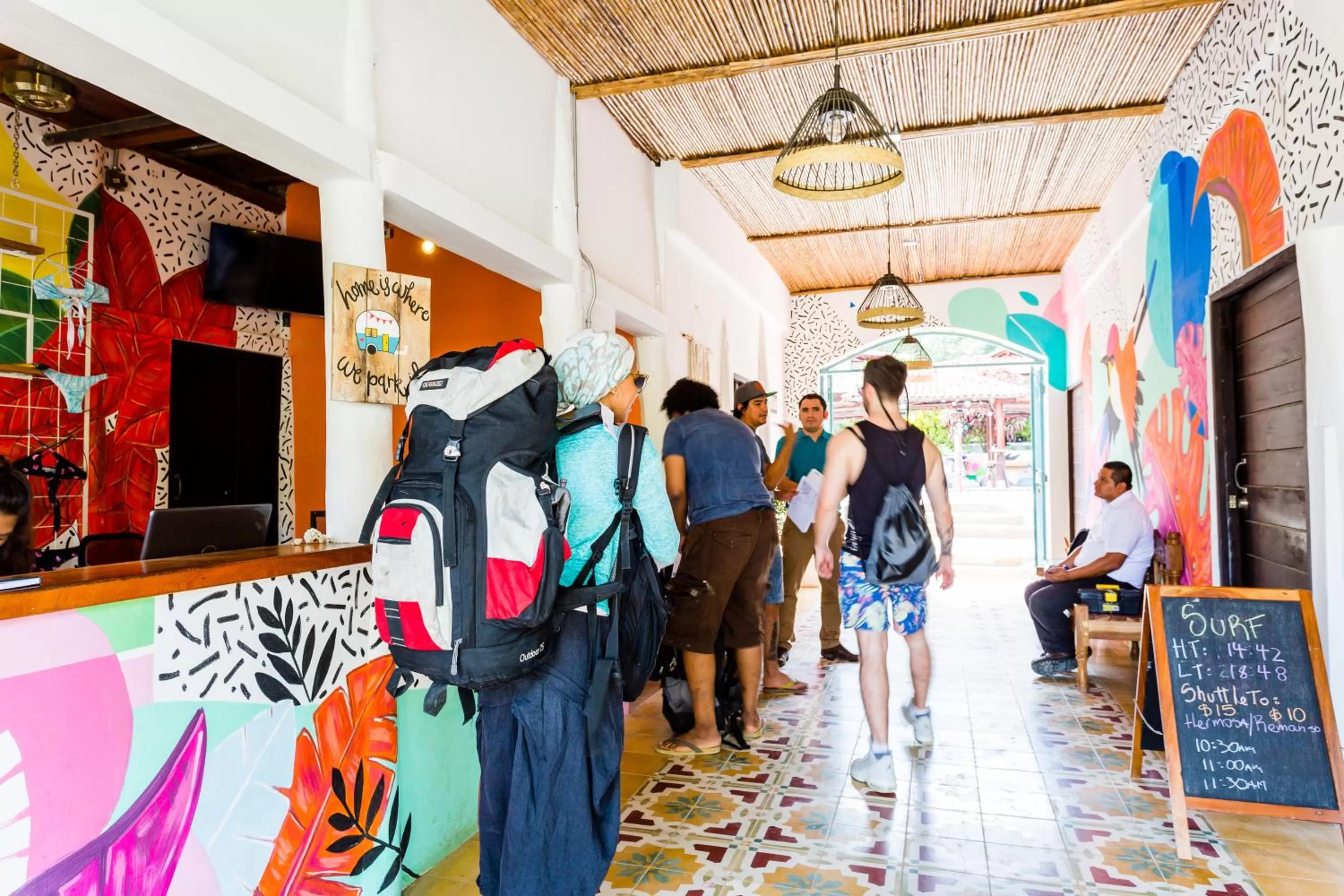Lobby or reception in Selina Maderas