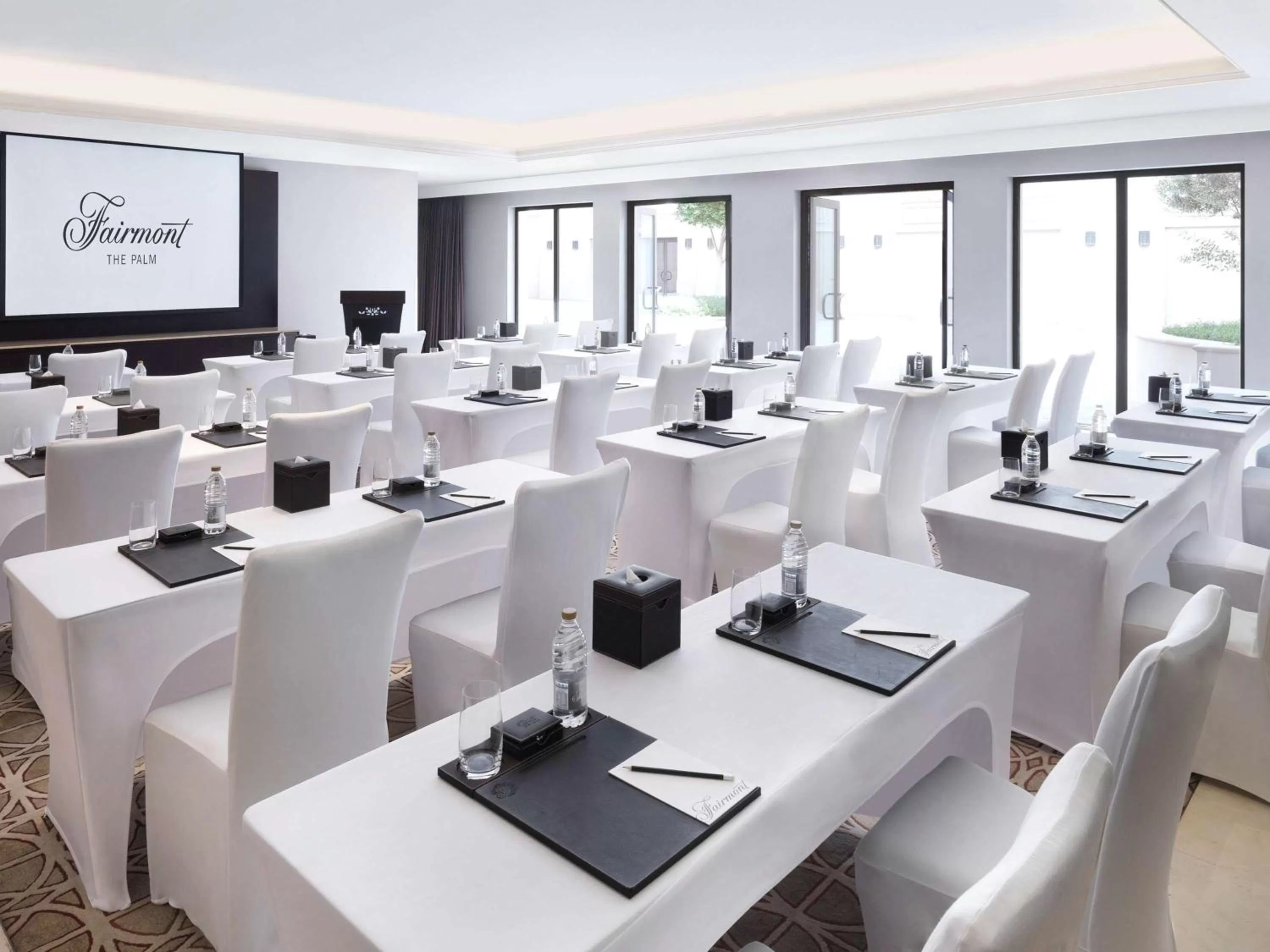 On site in Fairmont The Palm