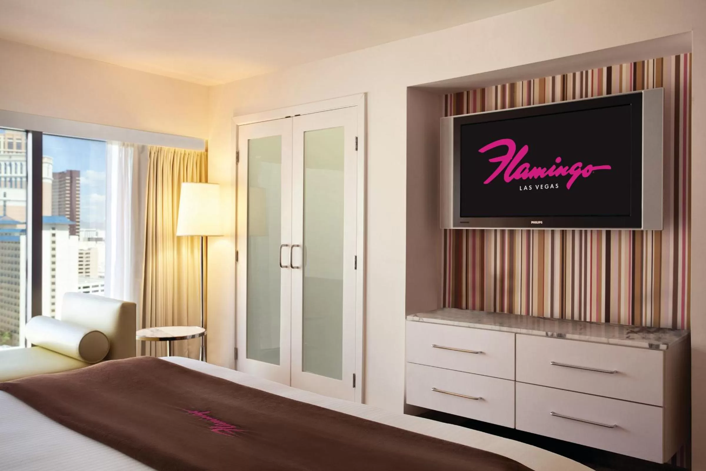 Bedroom, Bed in Flamingo Las Vegas Hotel & Casino