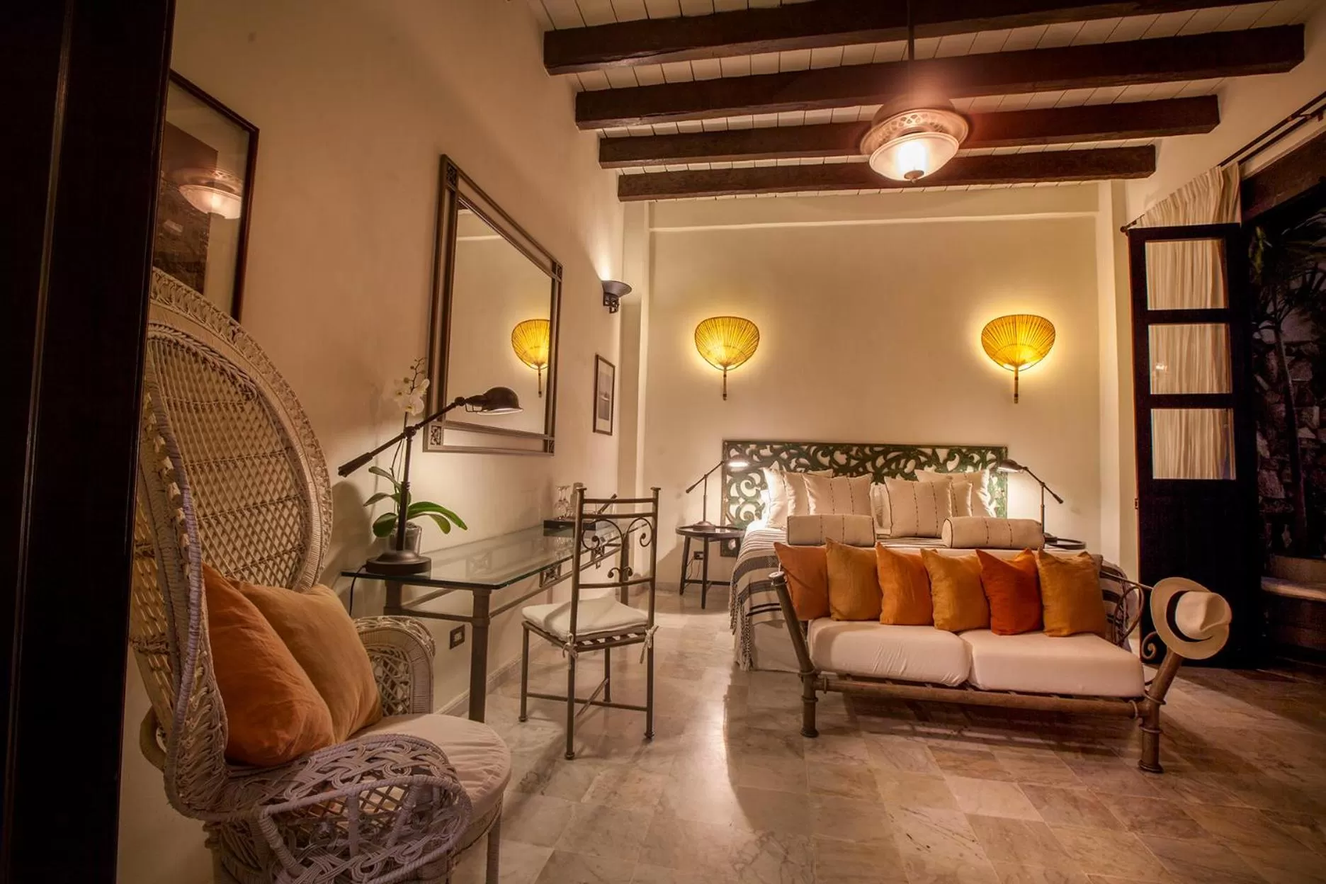 Bedroom in Casa de Alba Hotel Boutique