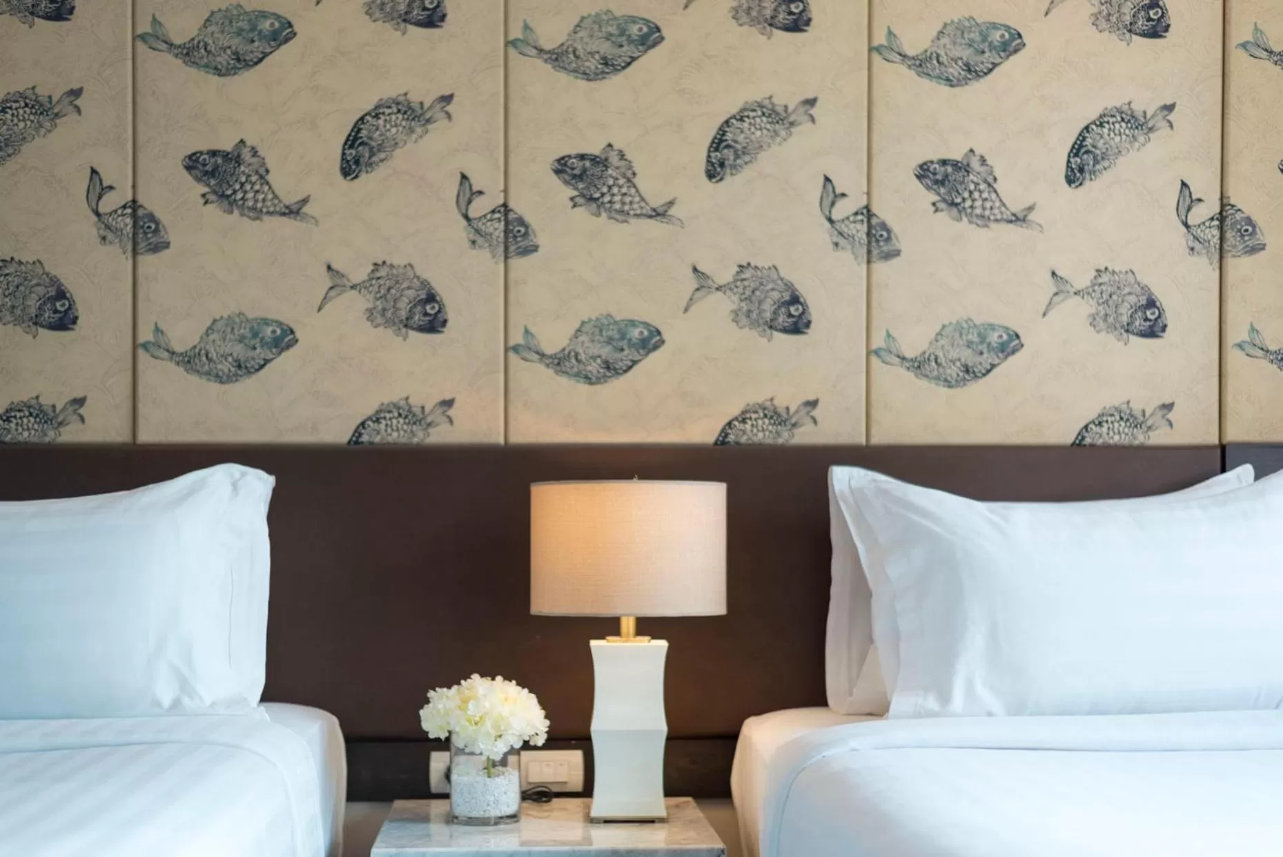 Decorative detail, Bed in Casa Nithra Bangkok