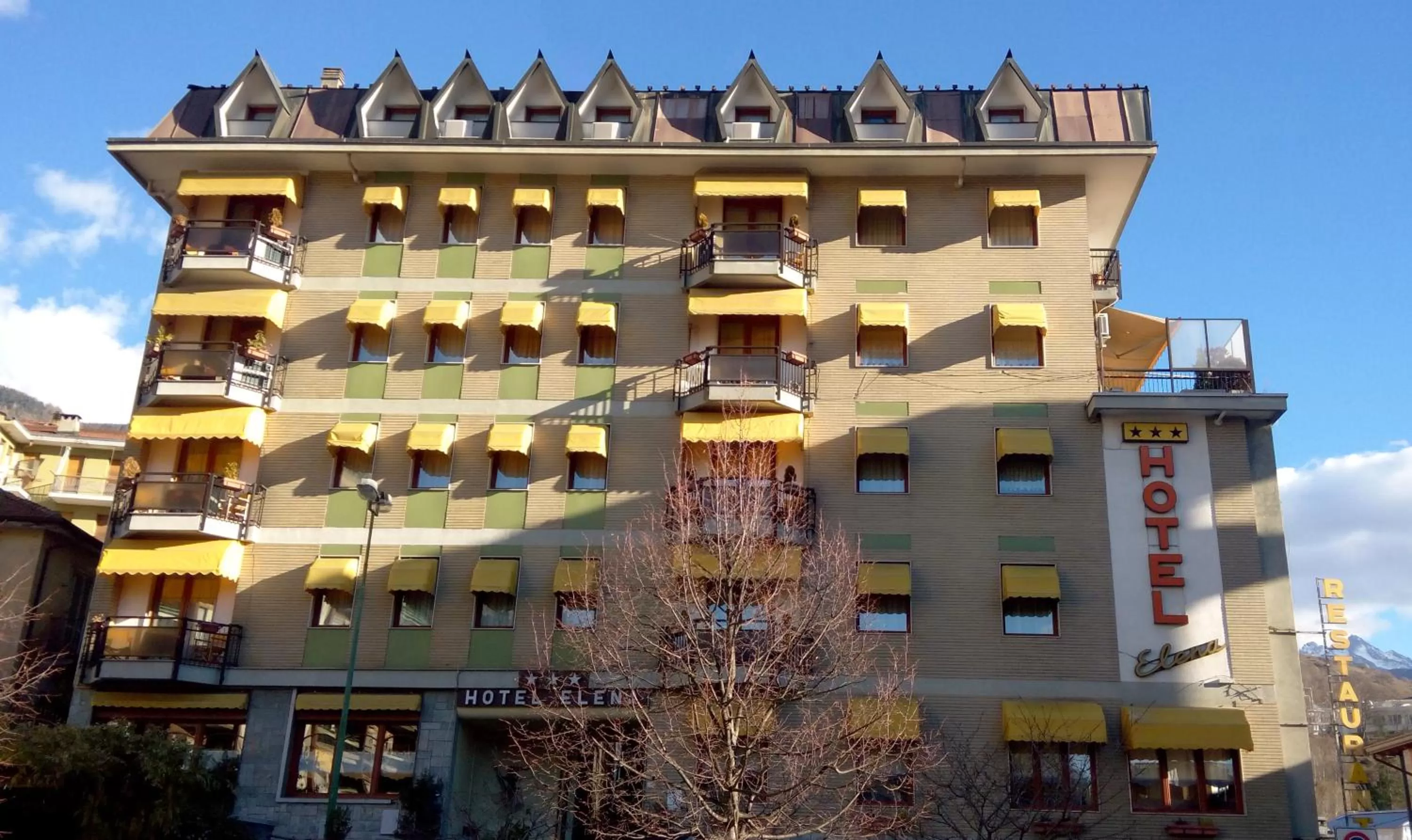 Property building in Hotel Elena