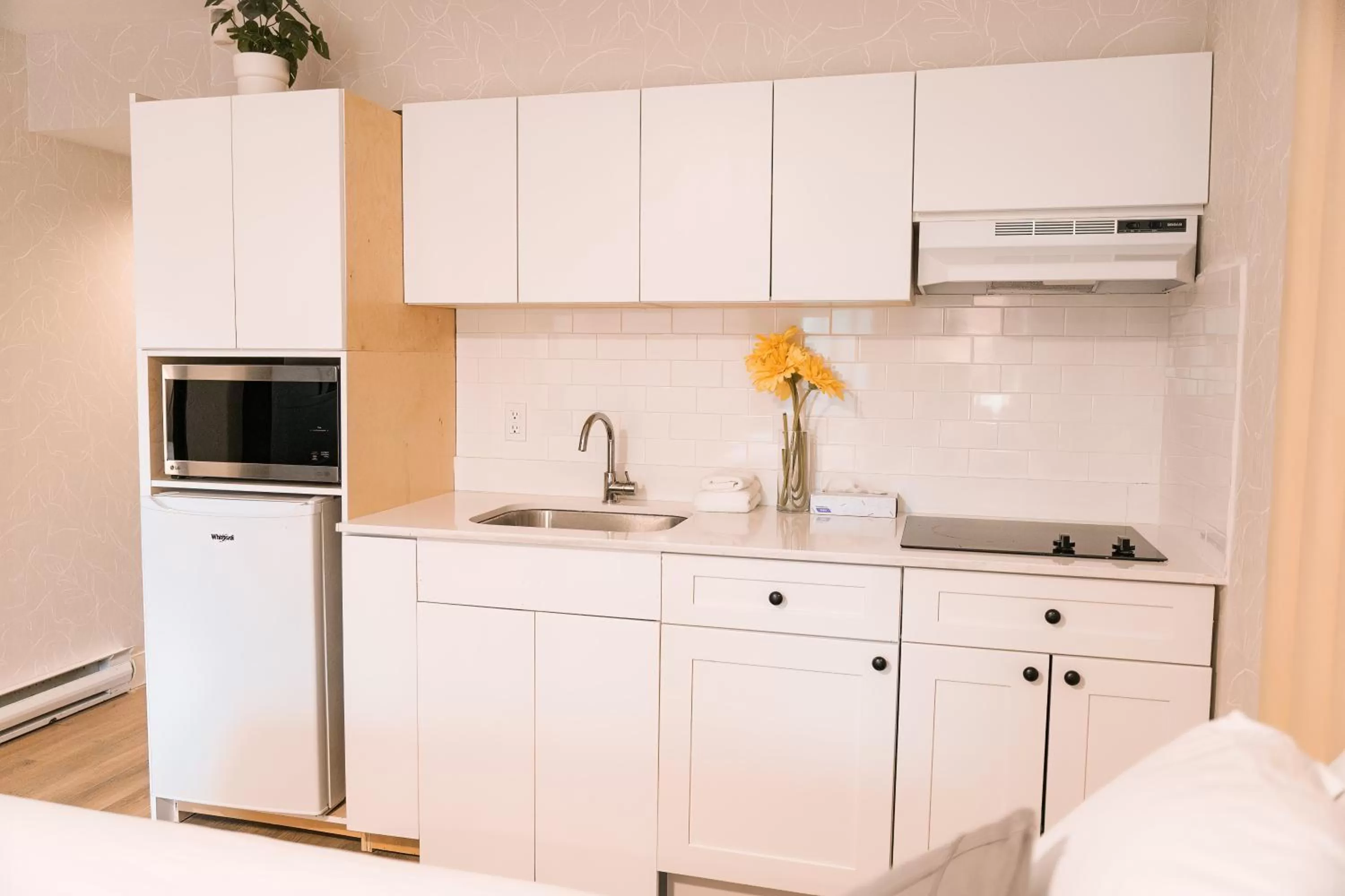 Kitchen or kitchenette in Hotel Civilia Lakeside by Civilia Golf Retreat