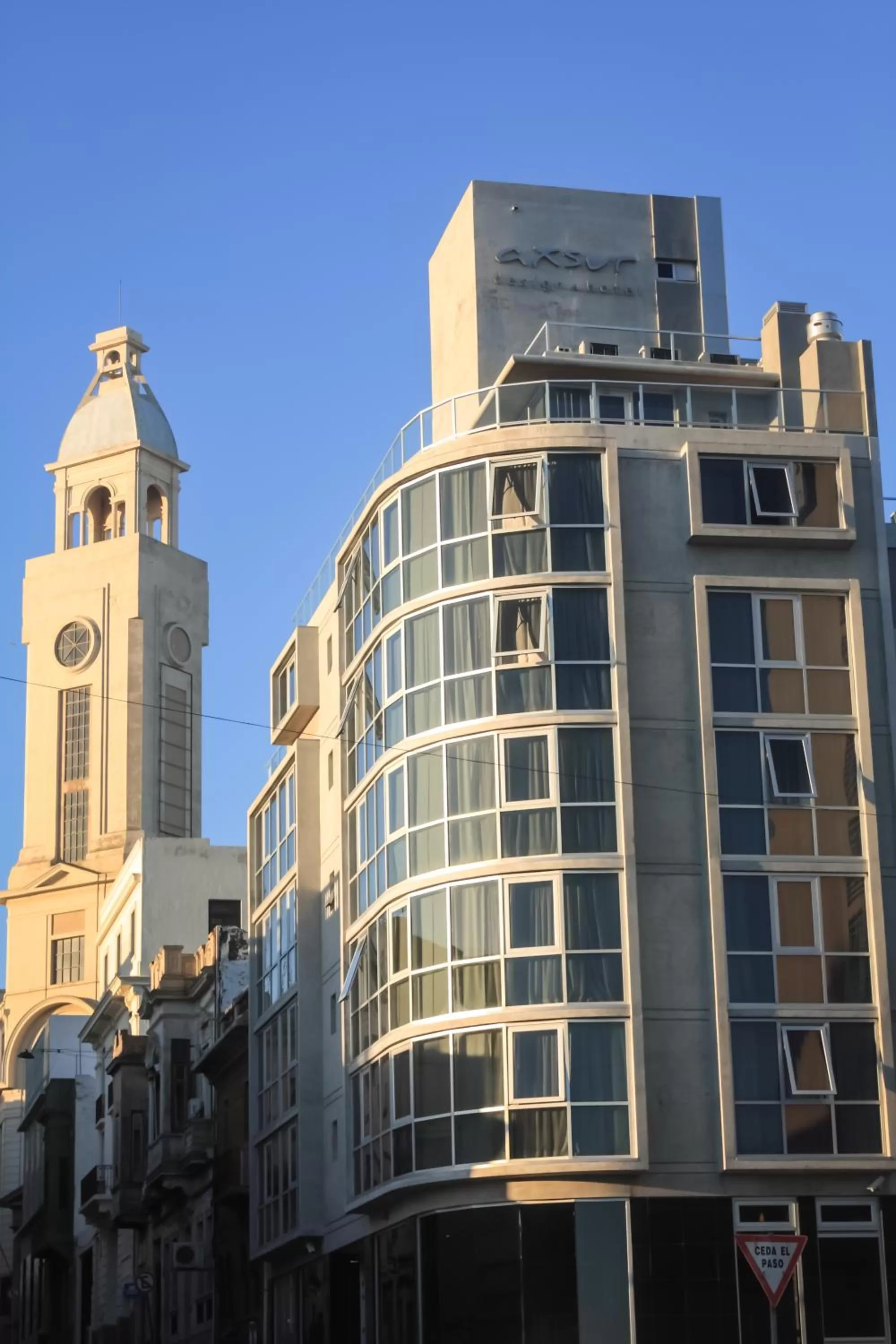 Property building in AXSUR Design Hotel