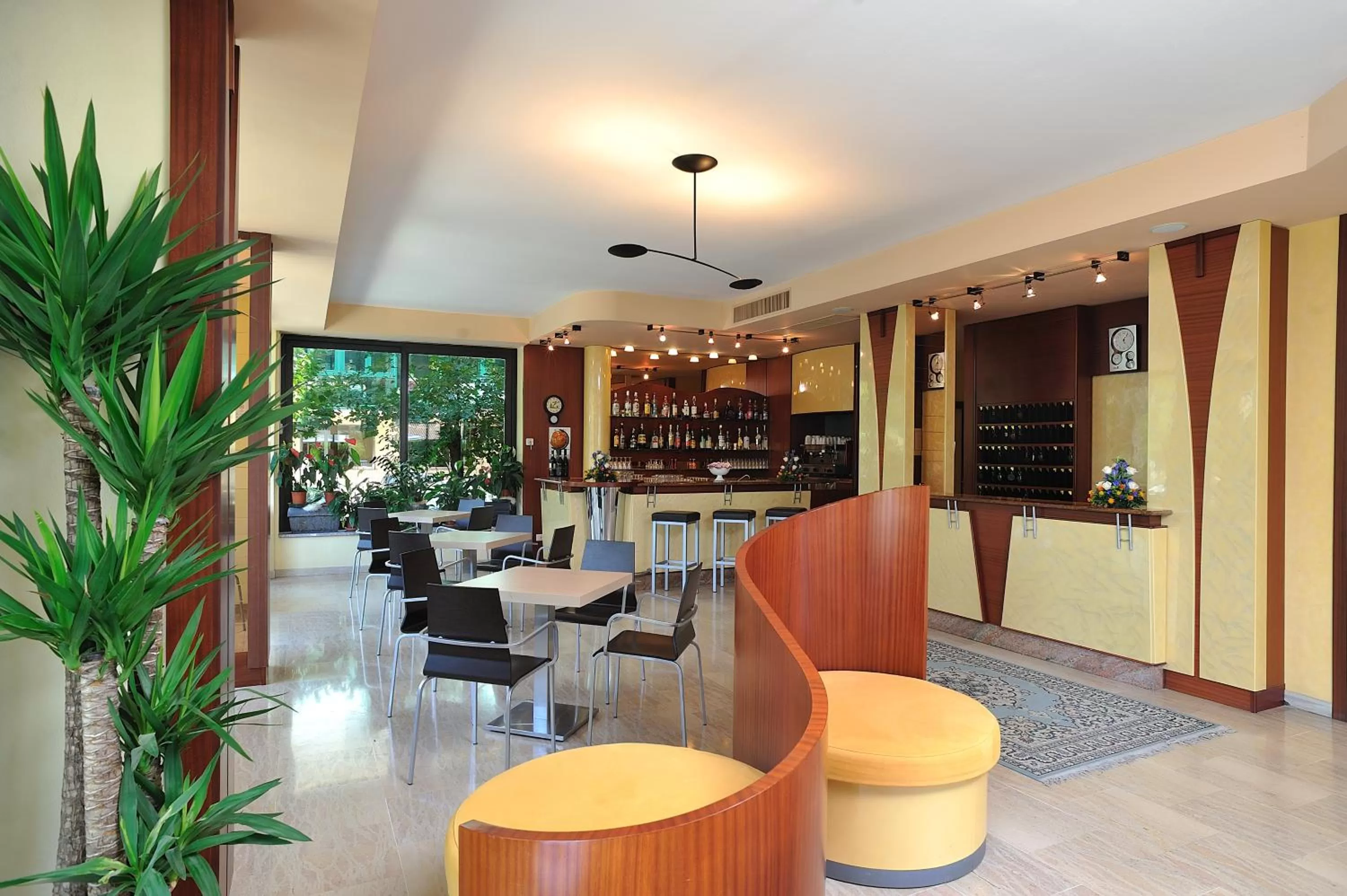 Lobby or reception in Hotel Ausonia