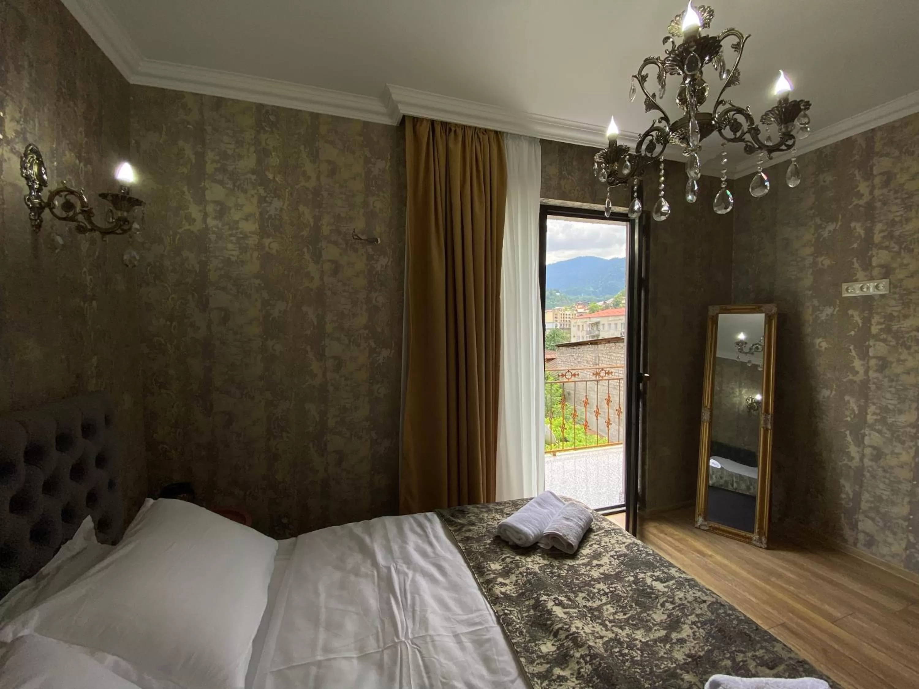 Bed in Hotel Sunny Days Borjomi