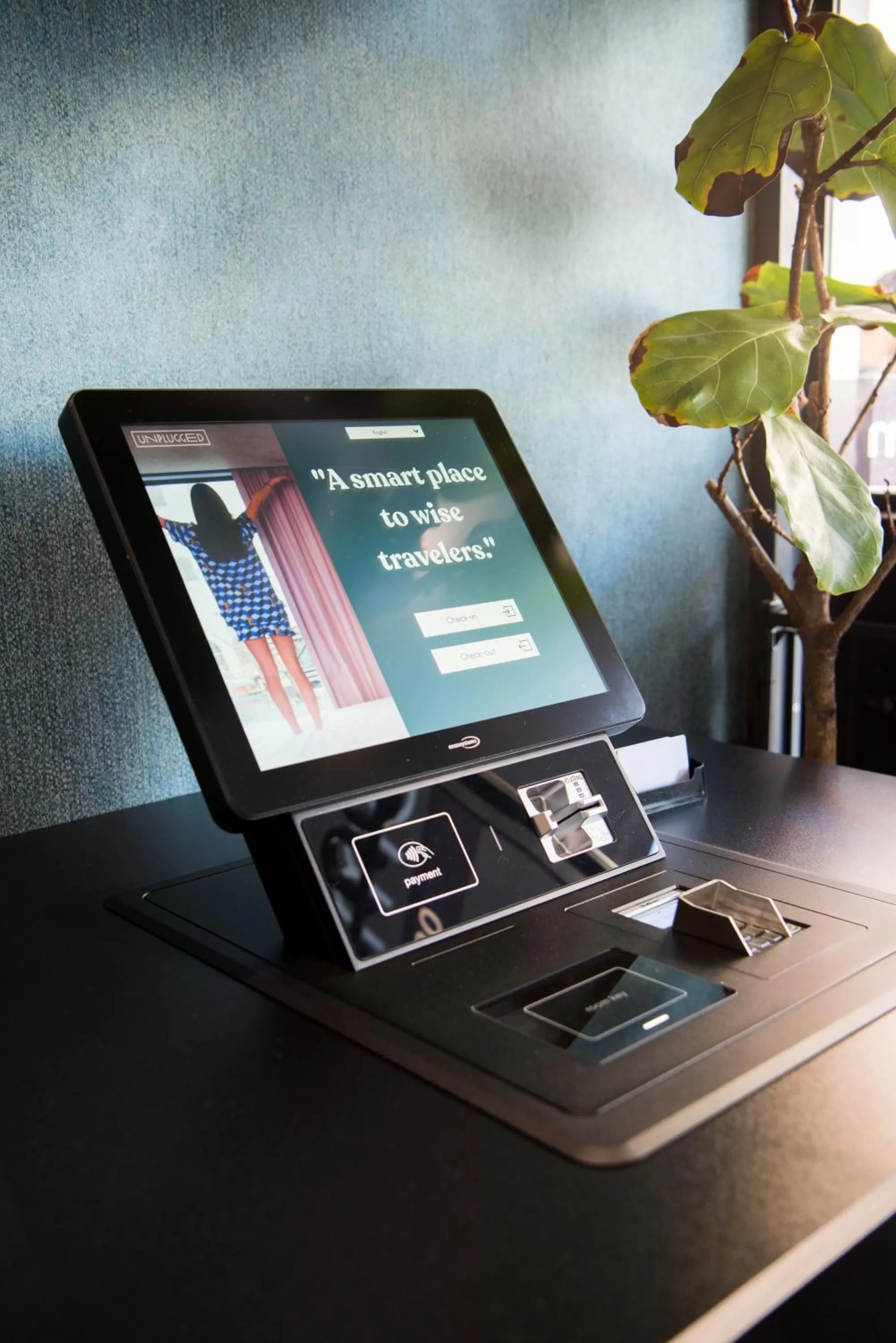 Lobby or reception in Hotel Unplugged