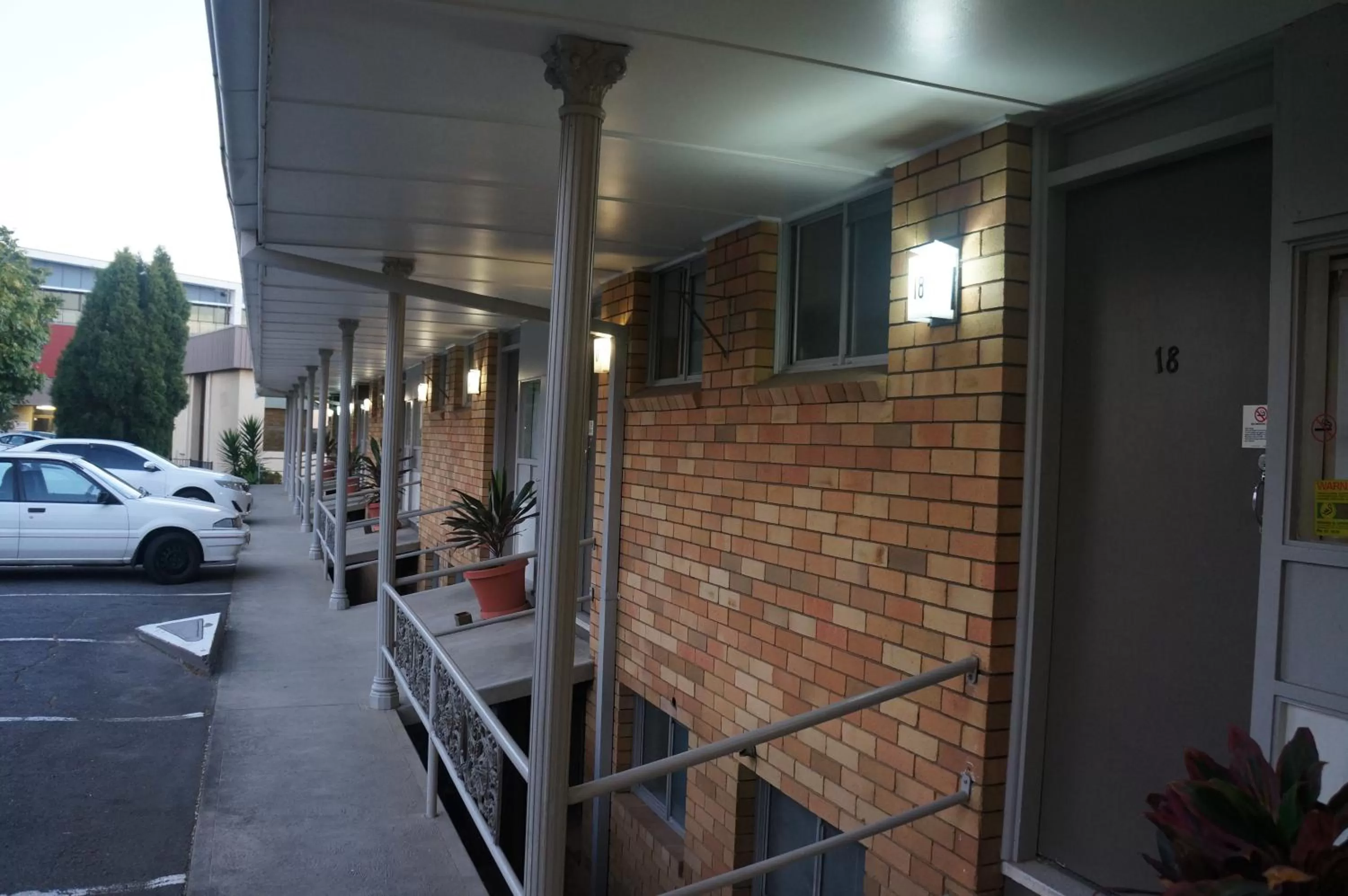 Facade/entrance in Panorama Motor Inn