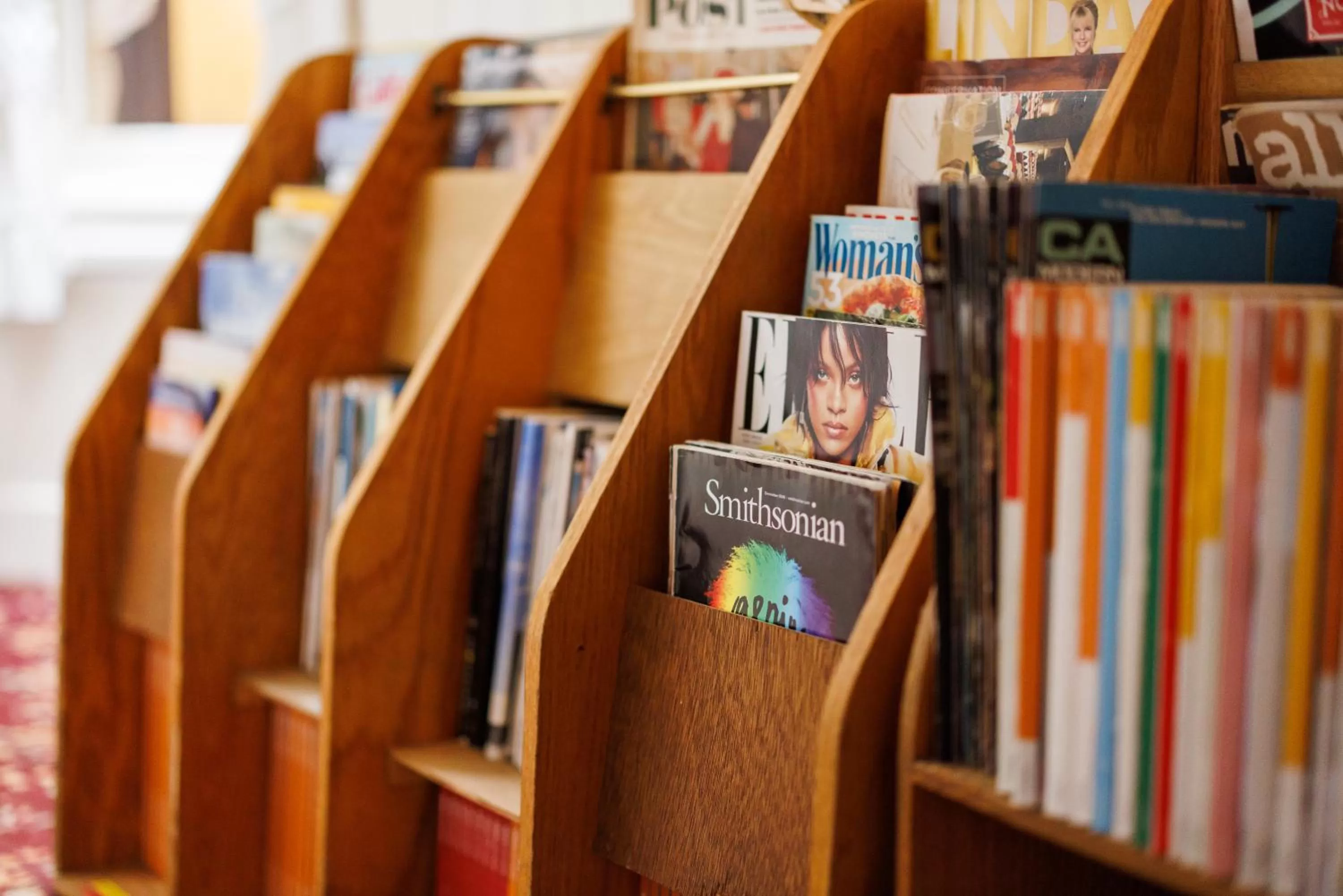 Library in San Remo Hotel