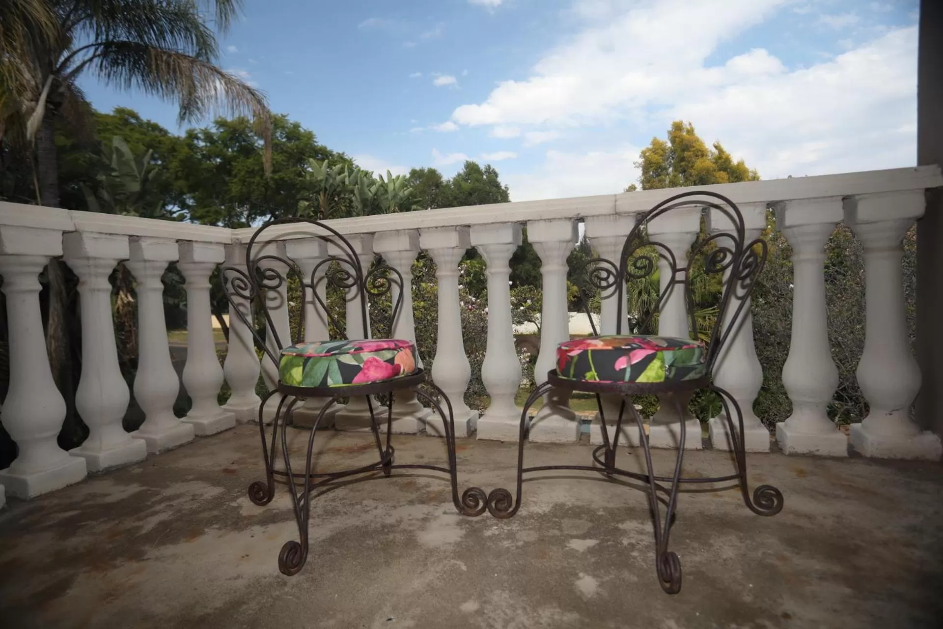 Patio in Ben's Bed and Breakfast