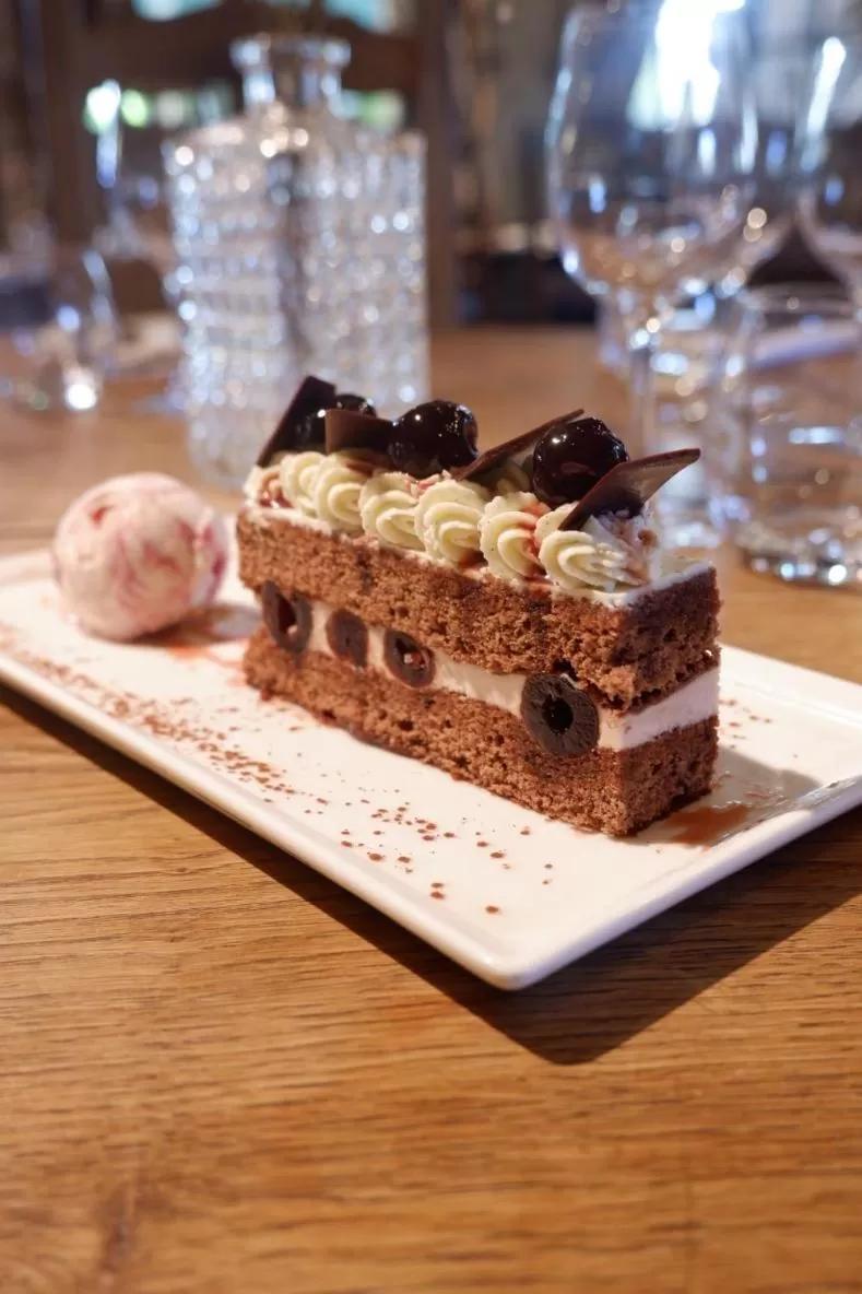 Food close-up in La Flambée