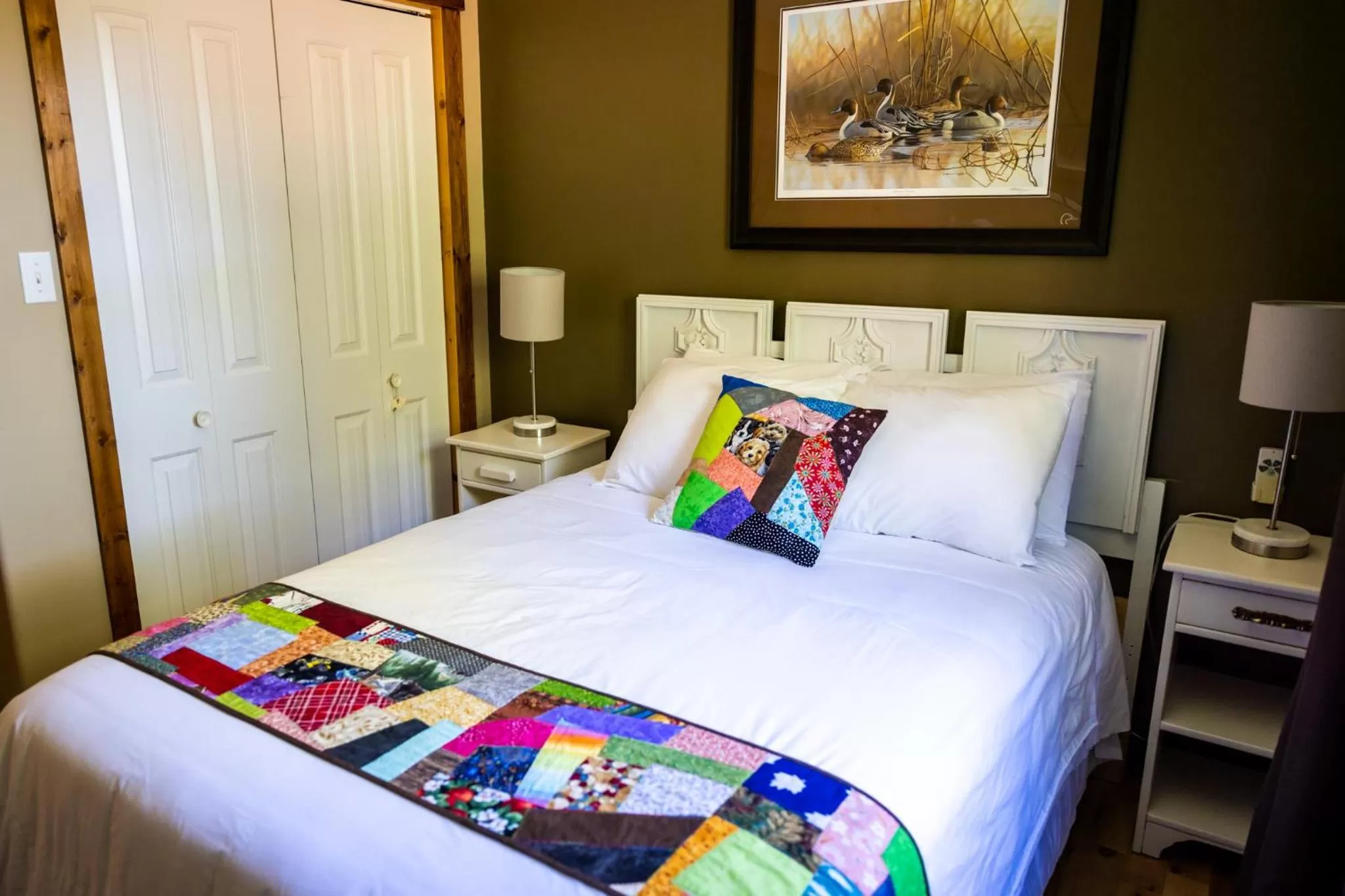 Bed in Upper Humber Settlement a FarmStay B&B