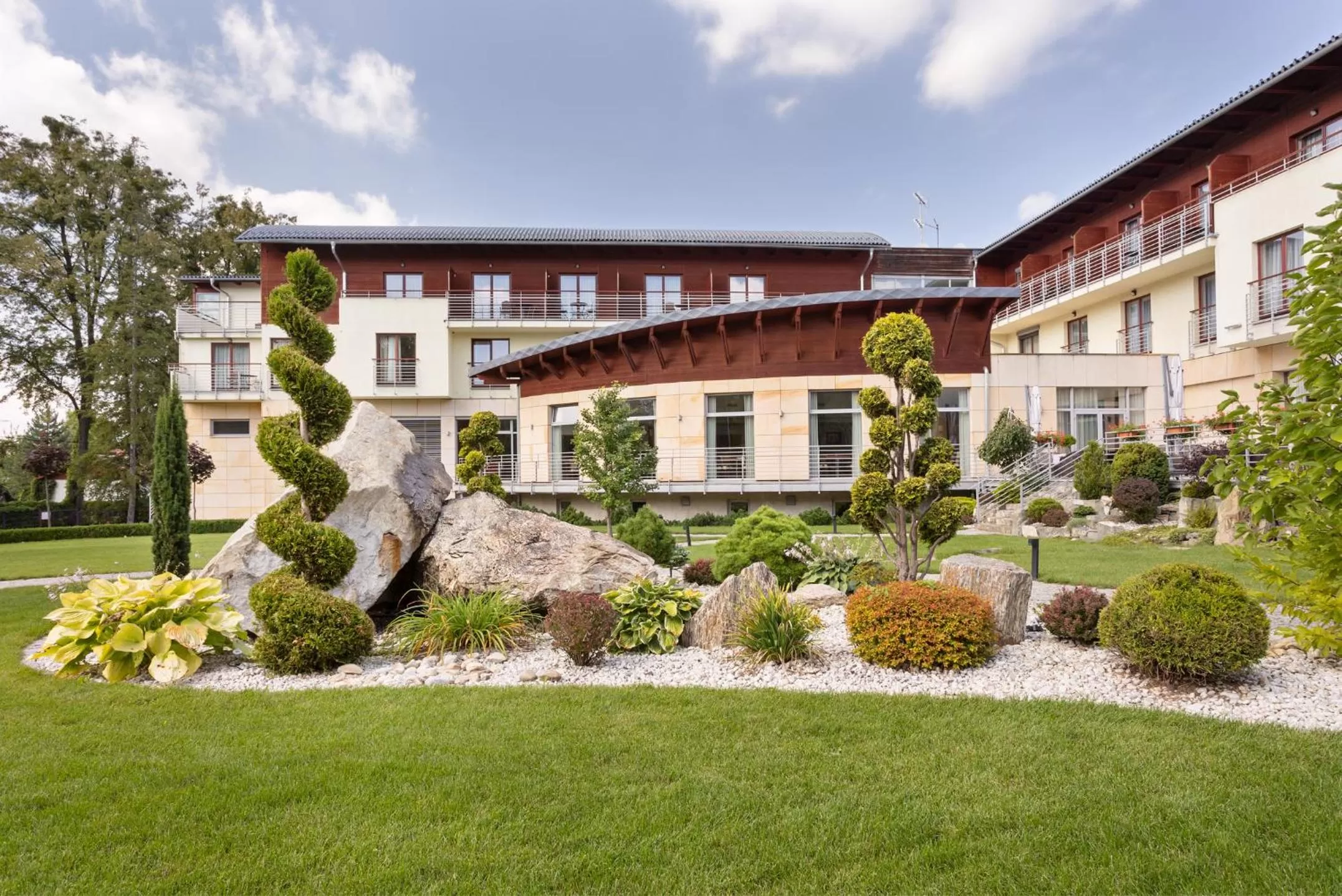 Garden in Hotel Olympic Spa & Wellness