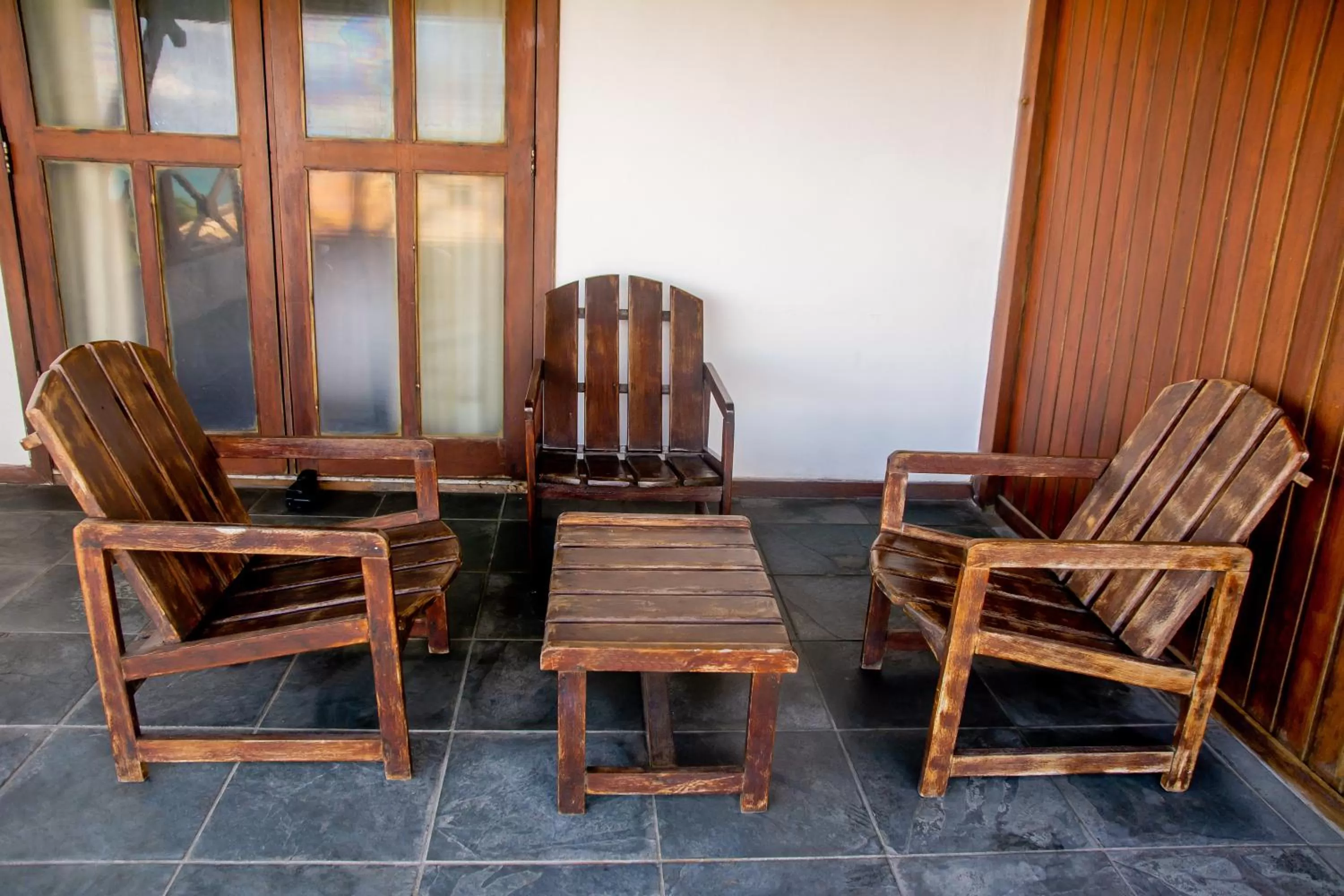 Patio in La Belle Beach Hotel