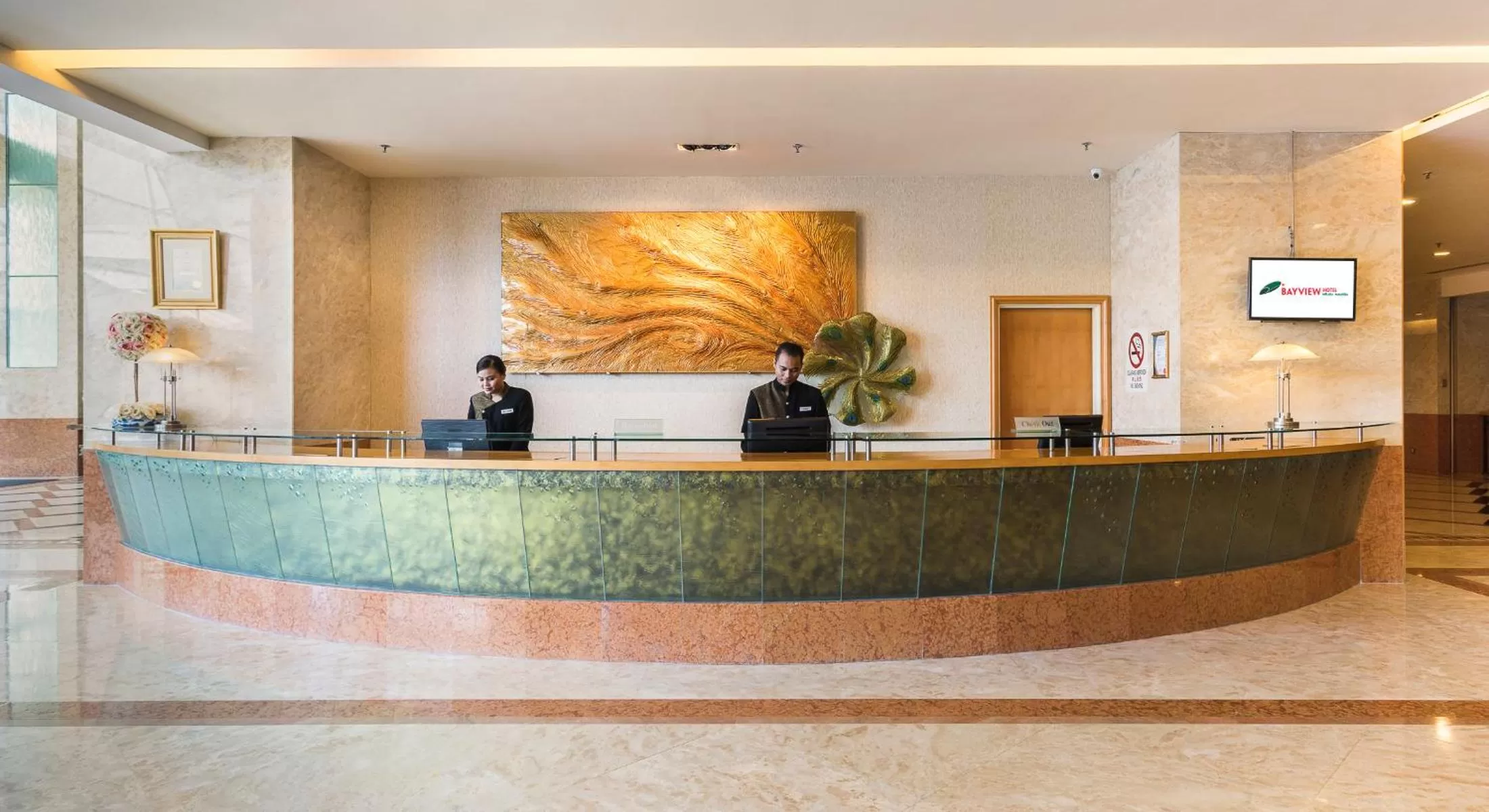 Lobby or reception in Bayview Hotel Melaka